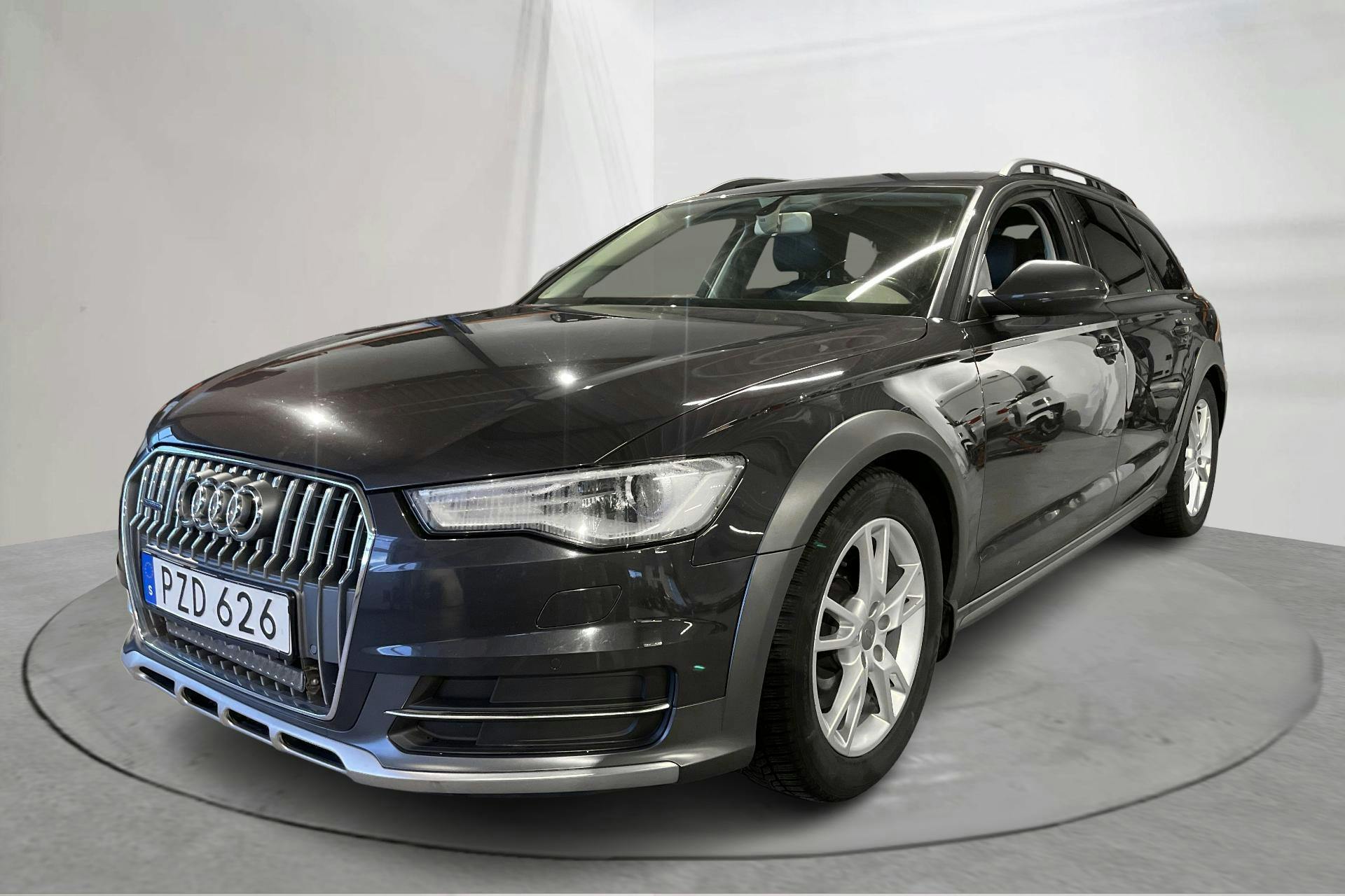 Presentationsfoto 1 av 14: Audi A6 Allroad 3.0 TDI quattro (218hk) - 29 220 mil - Automat - grå - 2017