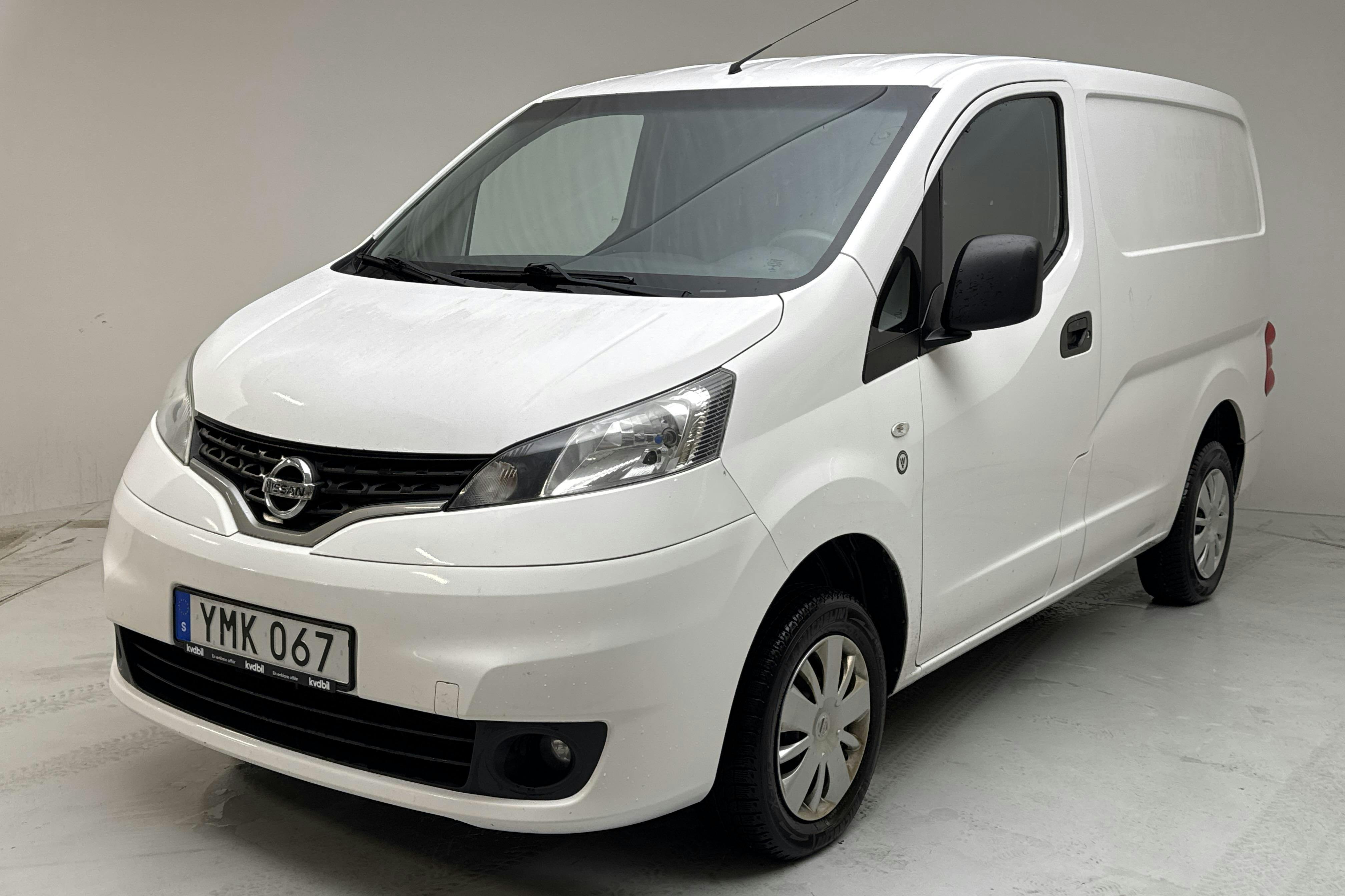 Presentation photo 1 of 12: Nissan NV200 1.5 dCi Skåp (110hk) - 135 440 km - Manual - white - 2017