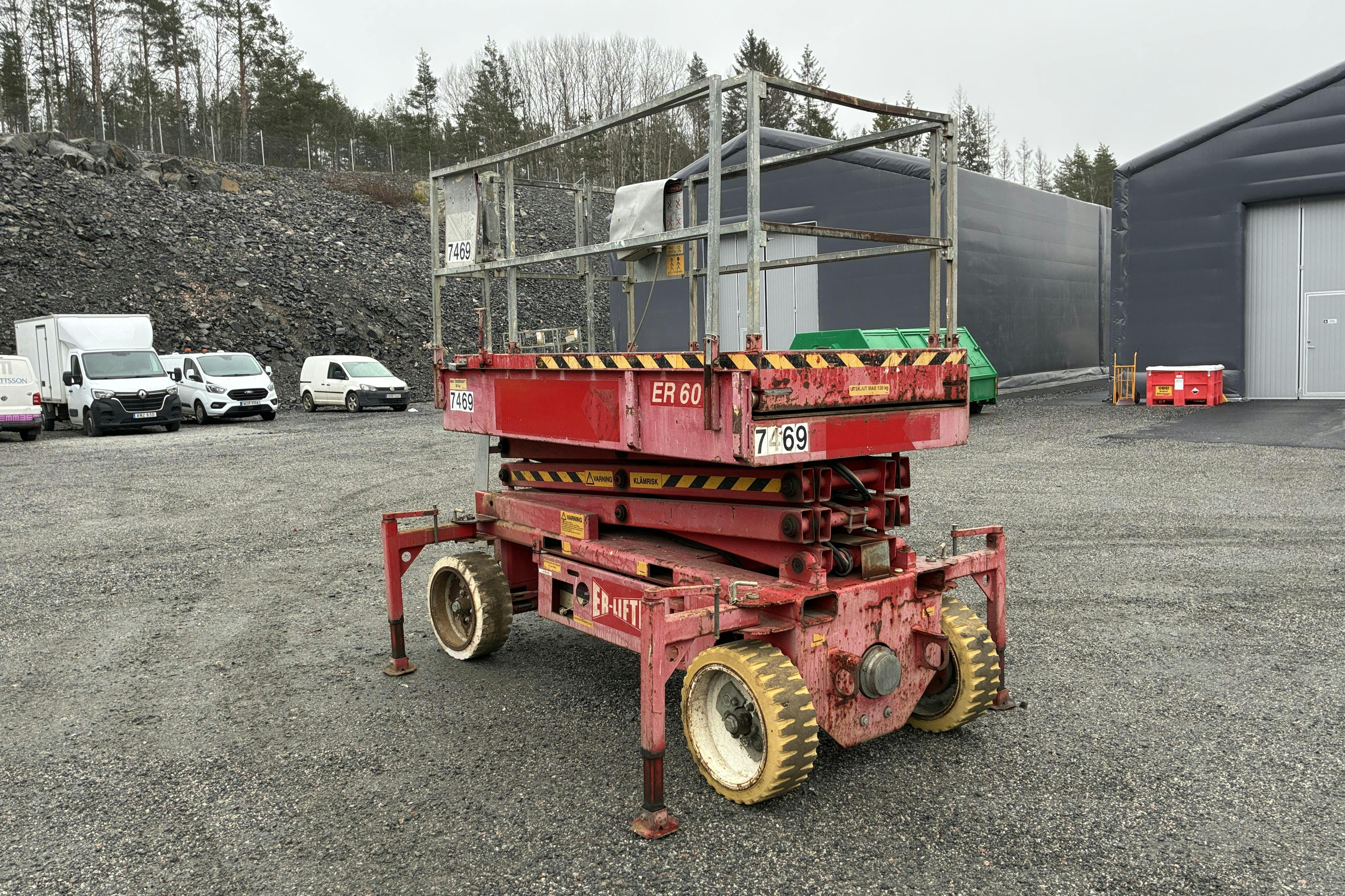 Presentationsfoto 2 av 64: ER-Liften 6,0TS Saxlift -  - 1997