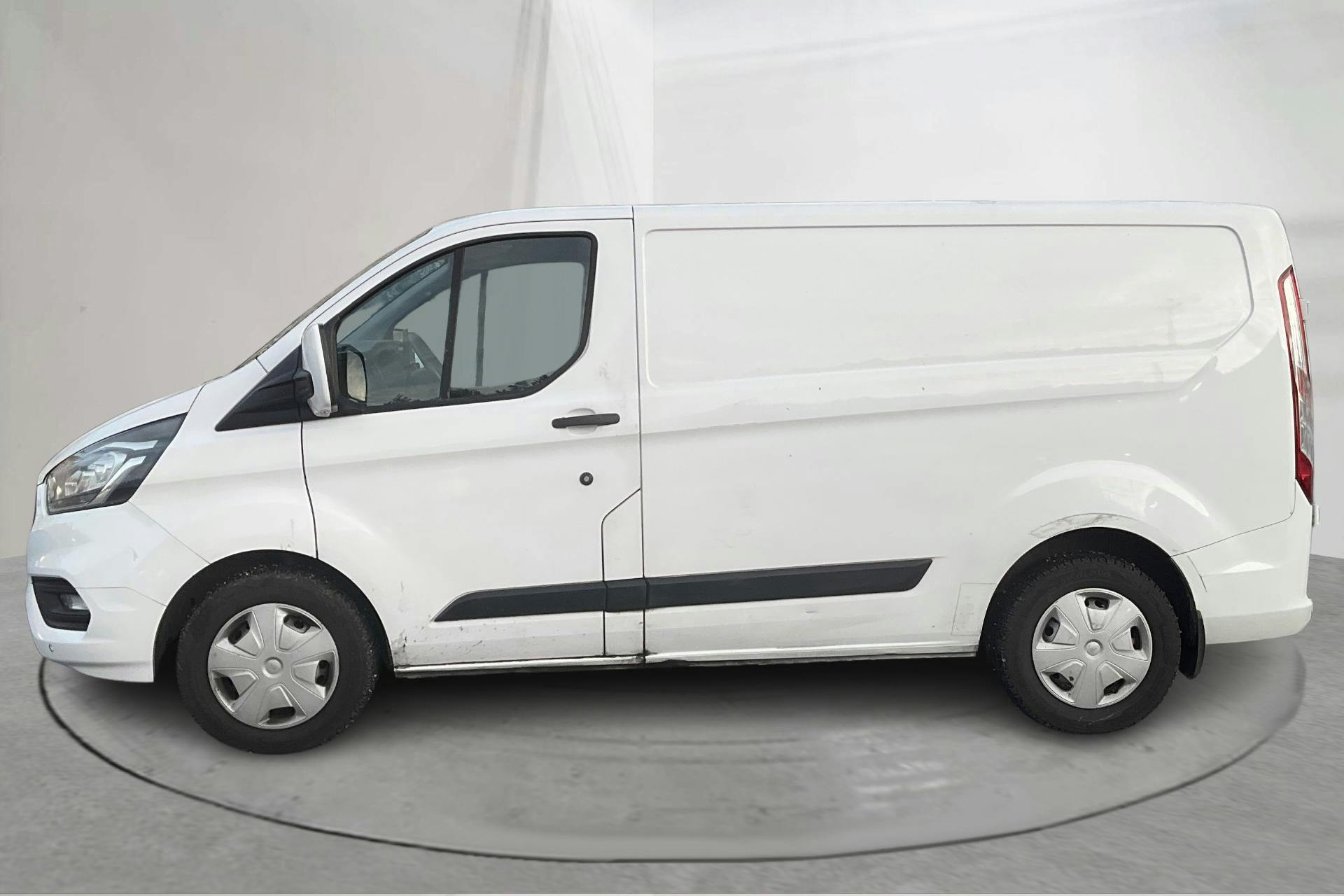 Presentation photo 2 of 13: Ford Transit Custom 280 (130hk) - 196 050 km - Automatic - white - 2018