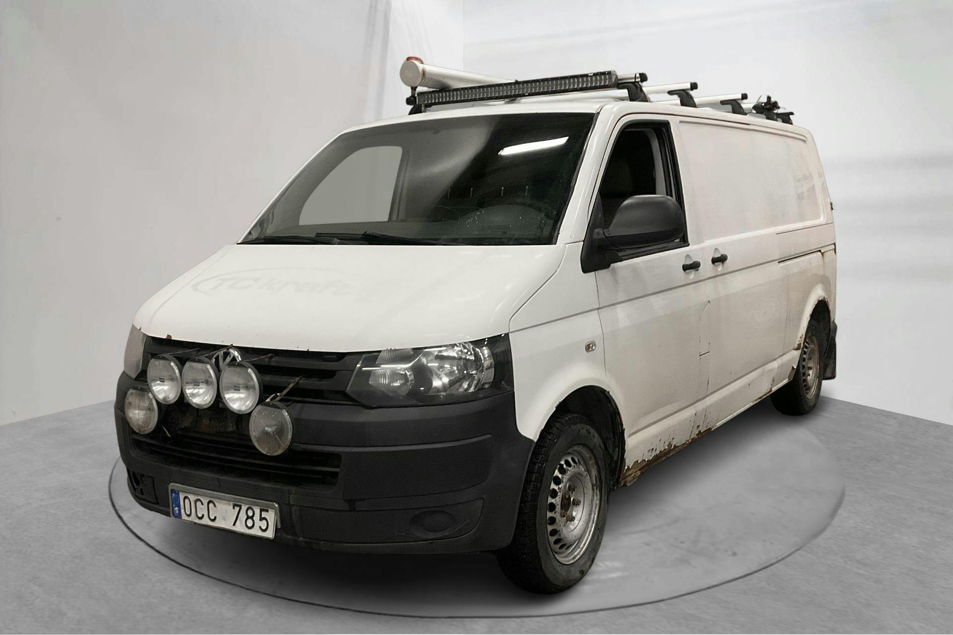 Presentationsfoto 1 av 19: VW Transporter T5 2.0 TDI 4MOTION (140hk) - 29 295 mil - Manuell - vit - 2014