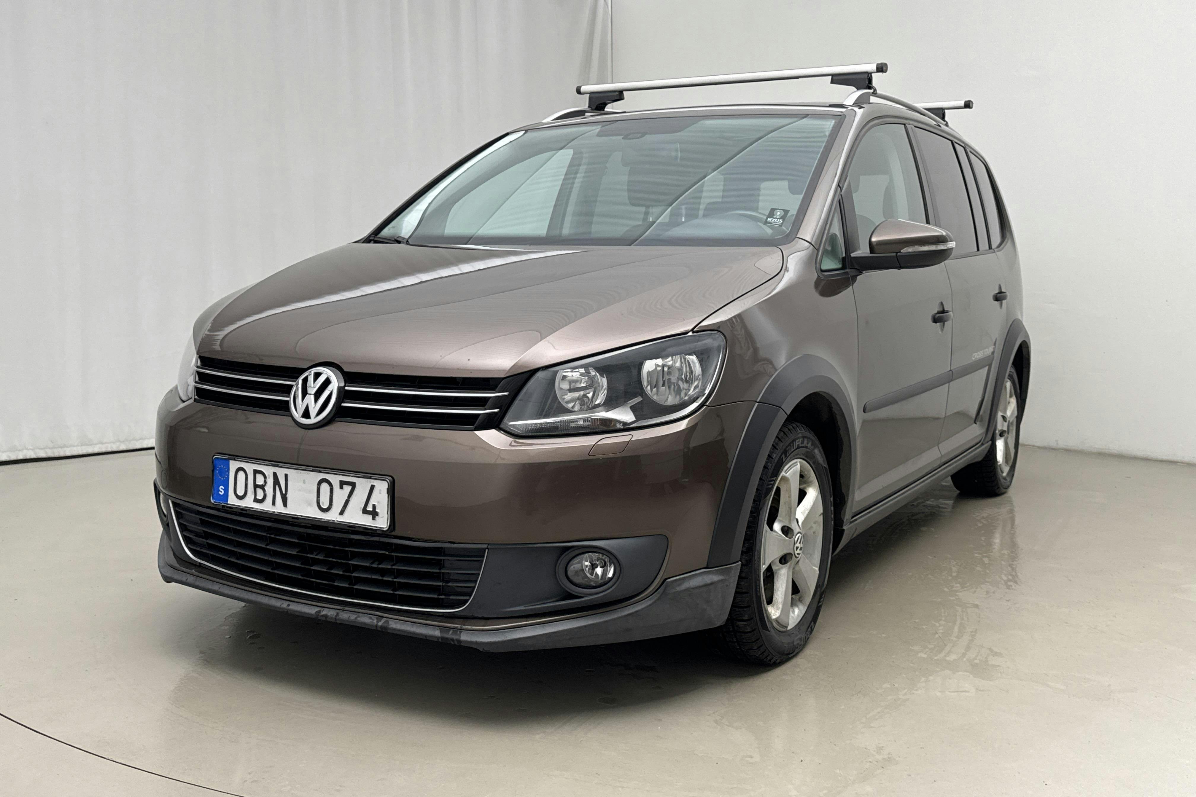 Presentation photo 1 of 19: VW Touran 1.4 TGI EcoFuel (150hk) - 196 540 km - Automatic - brown - 2014