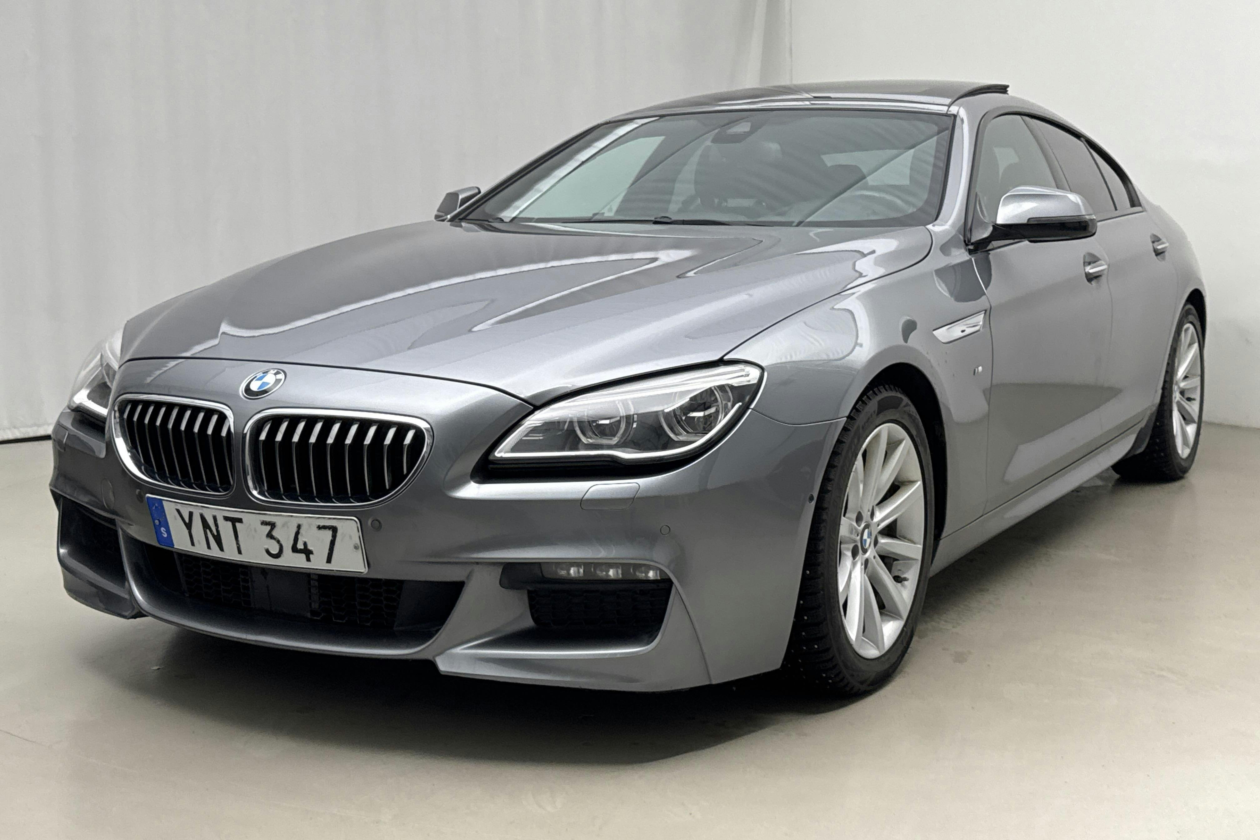 Presentation photo 1 of 25: BMW 640d xDrive Gran Coupé, F06 (313hk) - 122 040 km - Automatic - gray - 2018