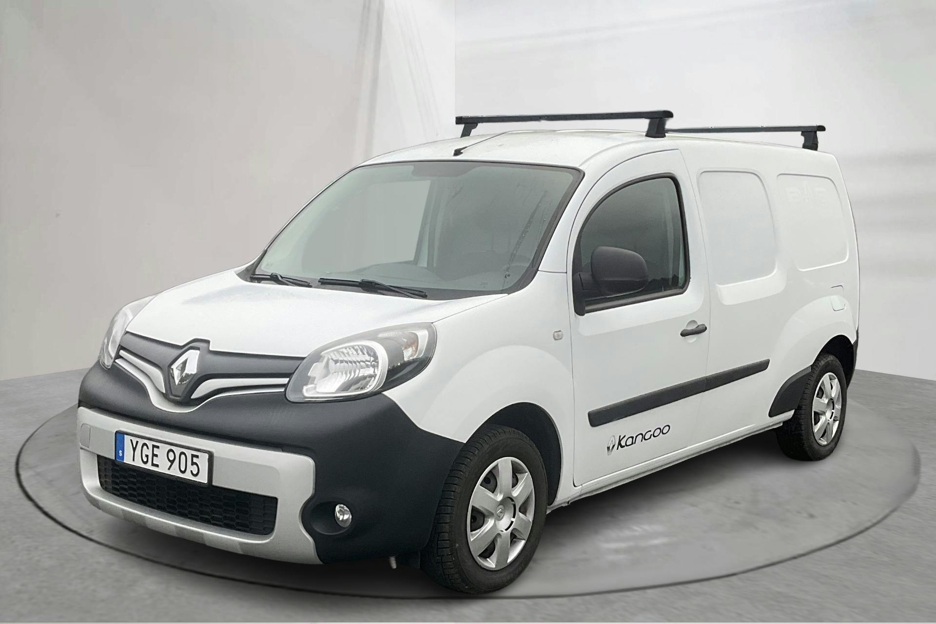 Presentation photo 1 of 12: Renault Kangoo 1.5 dCi Maxi skåp (90hk) - 101 840 km - Manual - white - 2017