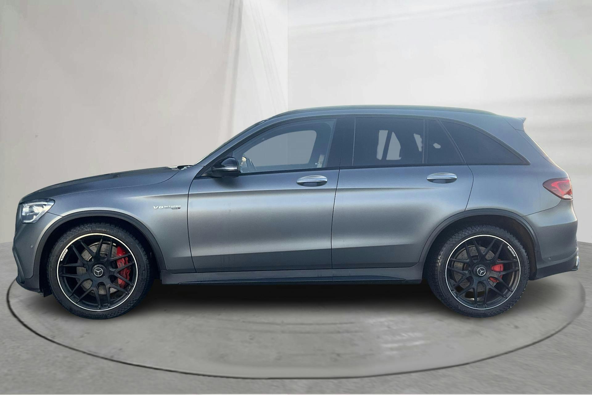Presentation photo 2 of 16: Mercedes GLC 63 S AMG 4MATIC X253 (510hk) - 132 290 km - Automatic - gray - 2022
