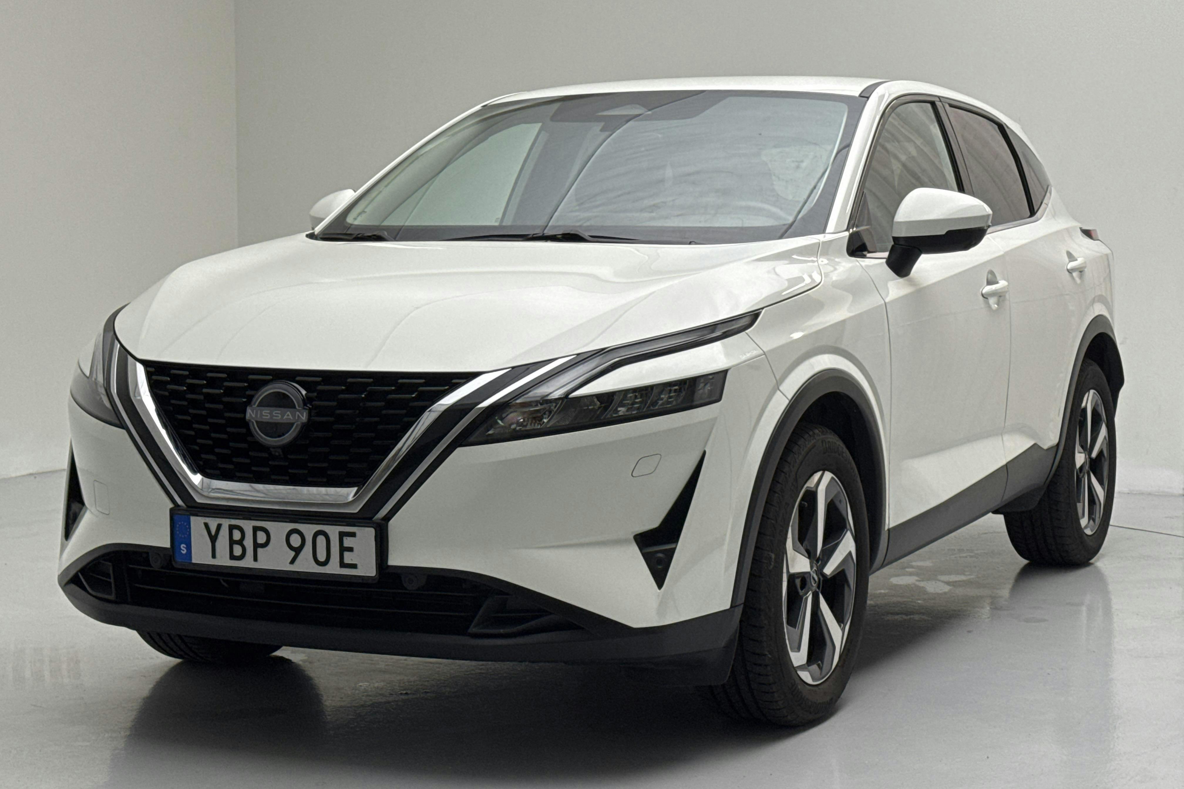 Nissan Qashqai 1.3 MHEV (158hk) - 24 780 km - Automaattinen - valkoinen - 2022