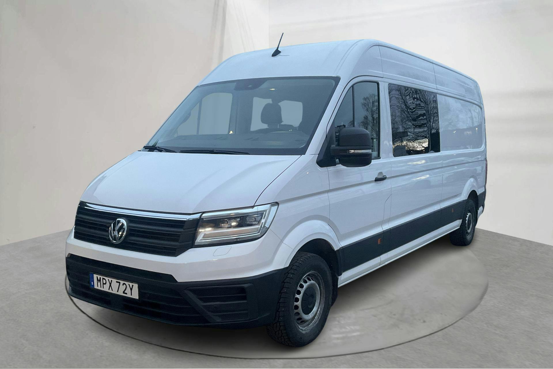 Presentation photo 1 of 16: VW Crafter 35 2.0 TDI Skåp (140hk) - 104 830 km - Automatic - white - 2019