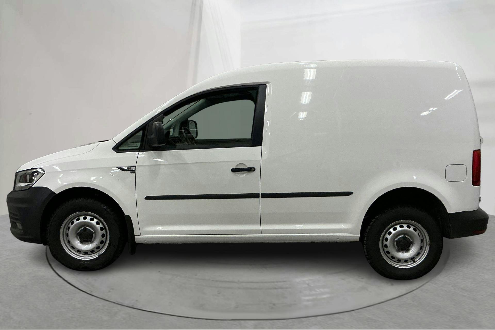 Presentation photo 2 of 17: VW Caddy 2.0 TDI Skåp 4MOTION (122hk) - 55 950 km - Manual - white - 2020