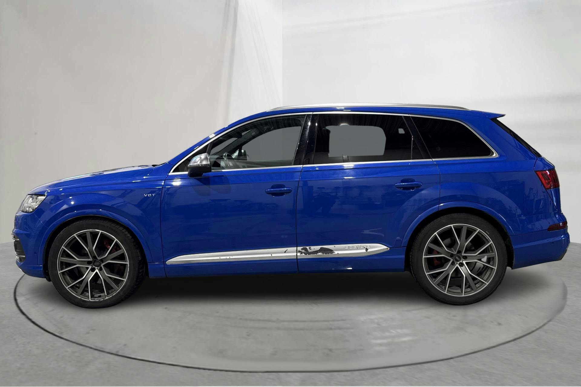 Presentation photo 2 of 18: Audi SQ7 4.0 TDI quattro (435hk) - 255 700 km - Automatic - blue - 2018