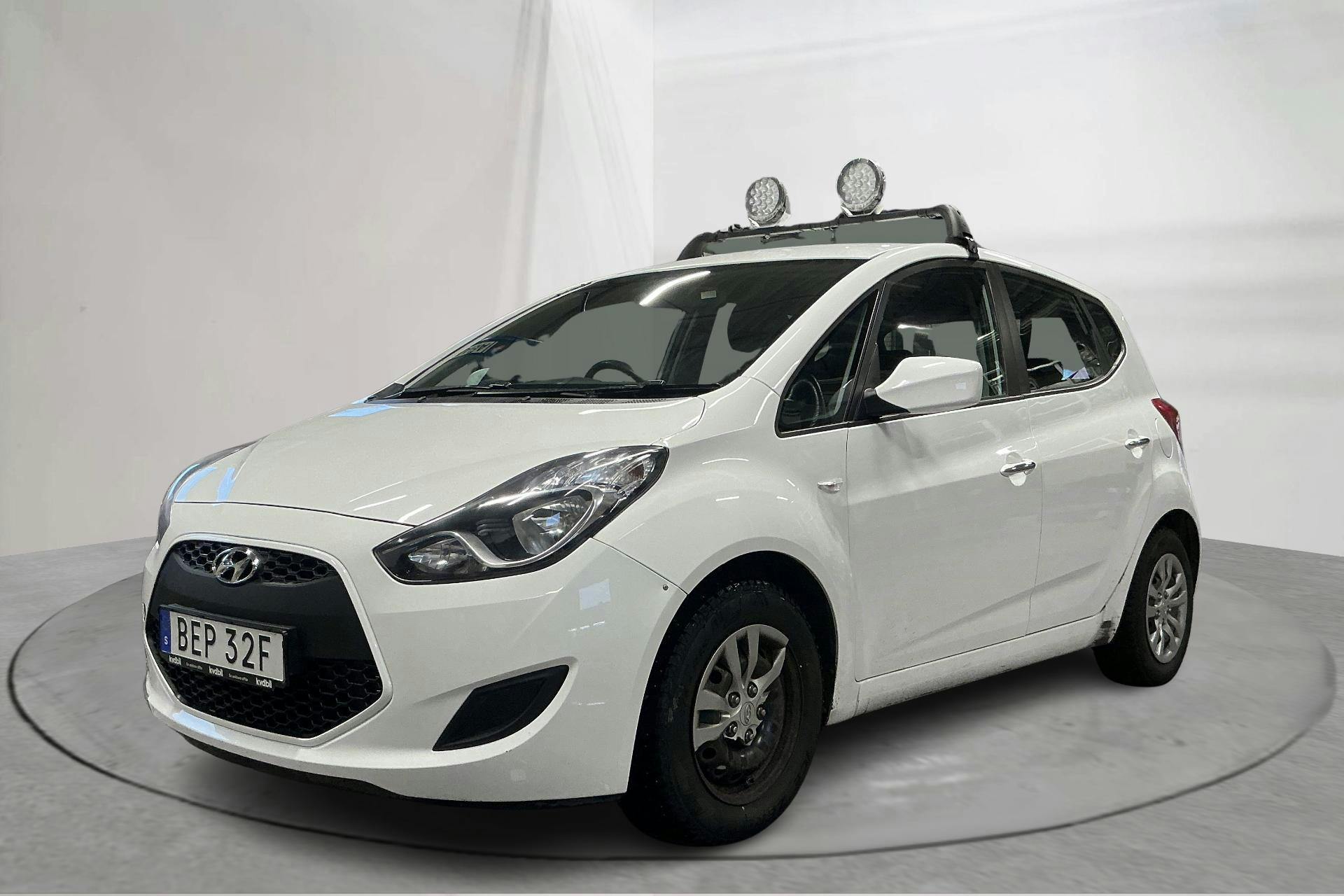 Hyundai ix20 1.6 (125hk) - 254 480 km - Automatyczna - biały - 2019