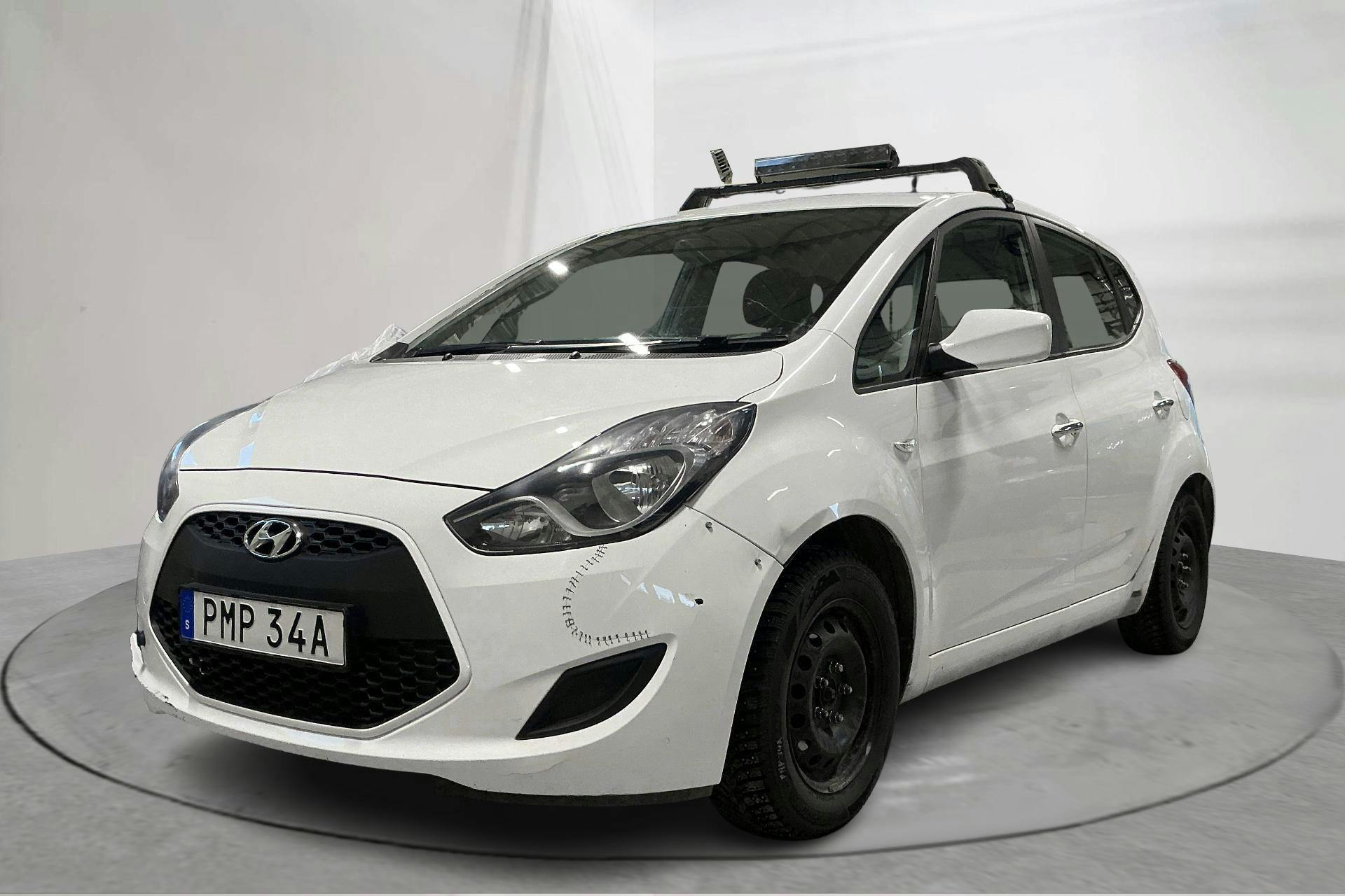 Presentation photo 1 of 13: Hyundai ix20 1.6 (125hk) - 263 500 km - Automatic - white - 2019