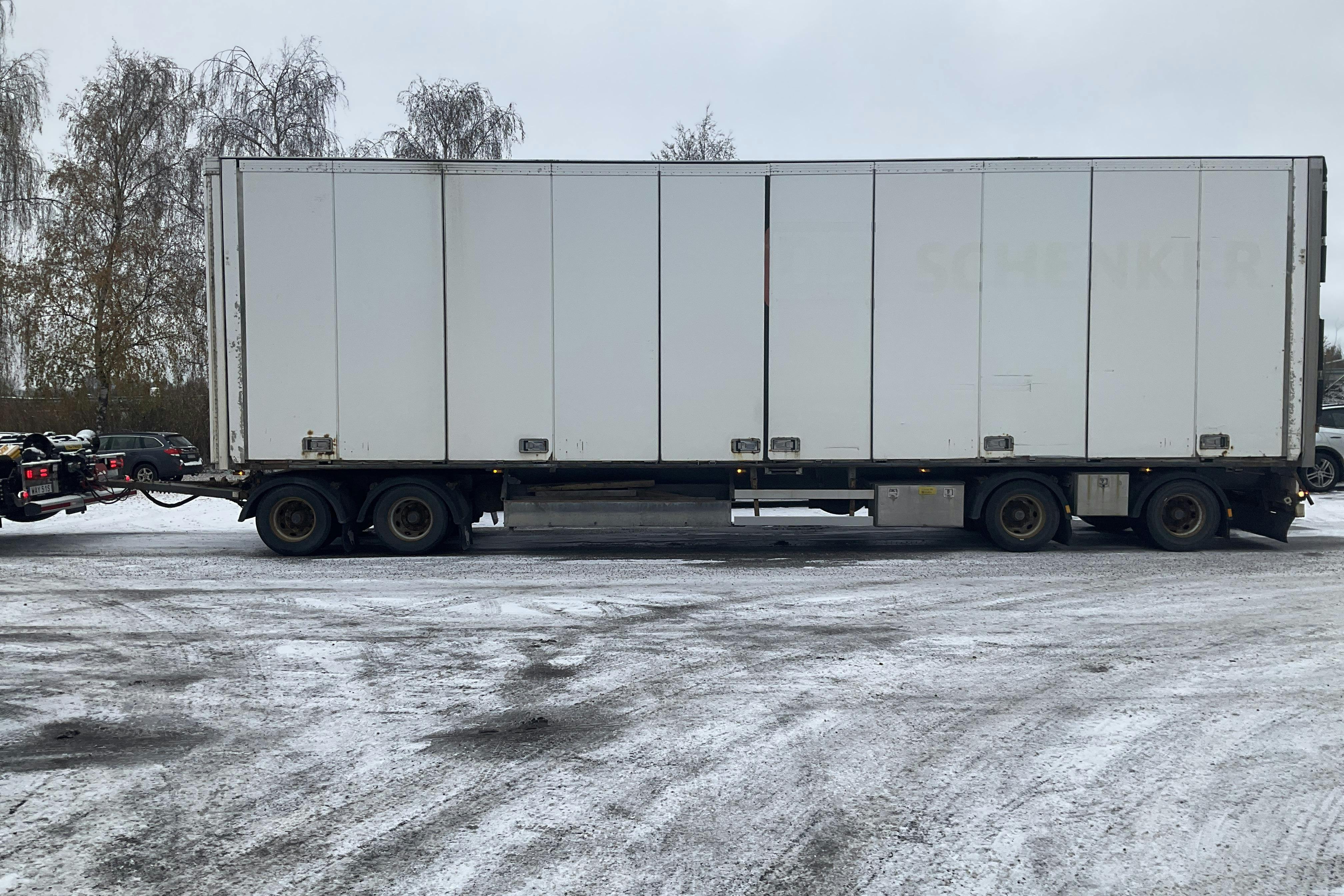 Presentation photo 2 of 33: SCHMITZ K0 36 - 1 km - white - 2008