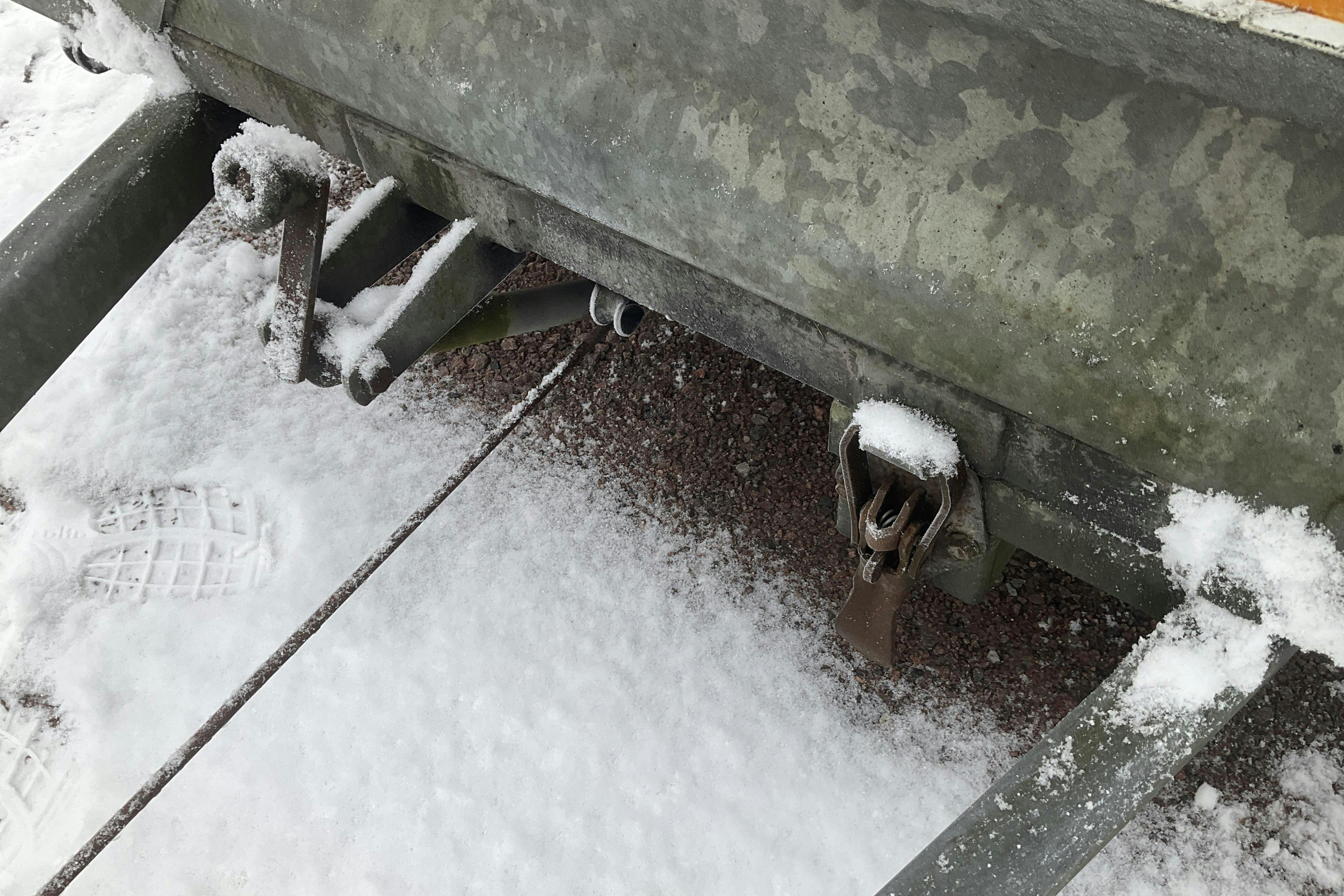 Presentation photo 8 of 8: GISEBO 1250/TRANSPORTER 1250 TRANSPORTER Släpvagn (Rep.Objekt) - 0 km - gray - 1988