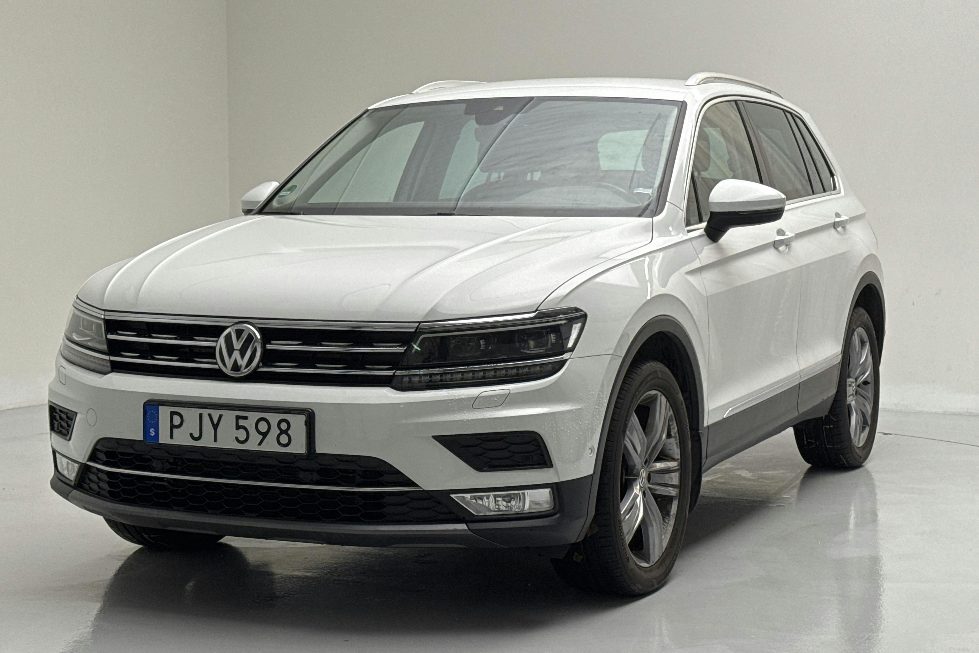 VW Tiguan 2.0 TDI 4MOTION (190hk) - 119 670 km - Automaatne - valge - 2017