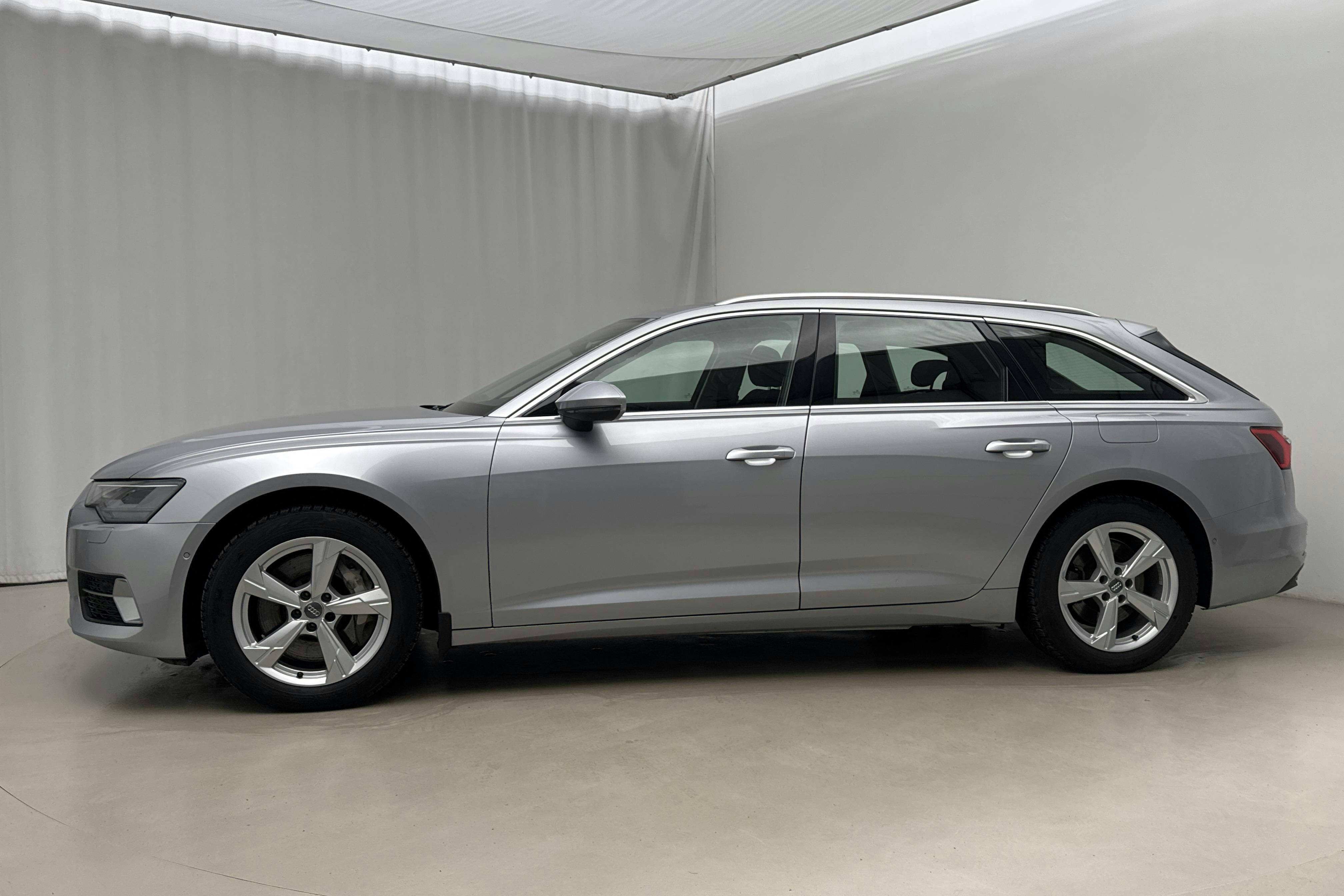 Presentation photo 2 of 24: Audi A6 Avant 50 TFSI e quattro (299hk) - 115 040 km - Automatic - silver - 2022