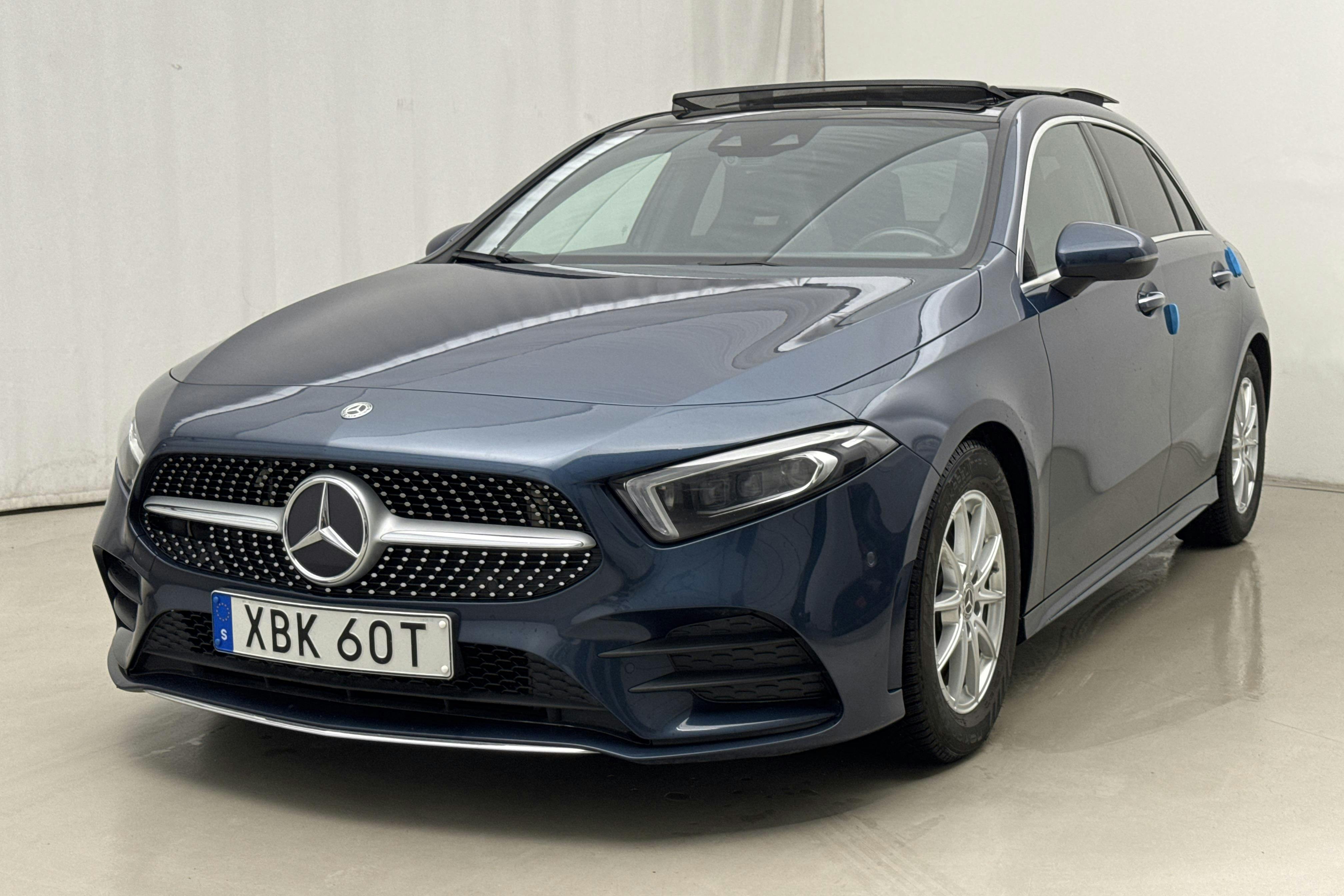 Mercedes A 180 d 5dr W177 (116hk) - 13 410 mil - Automat - blå - 2019