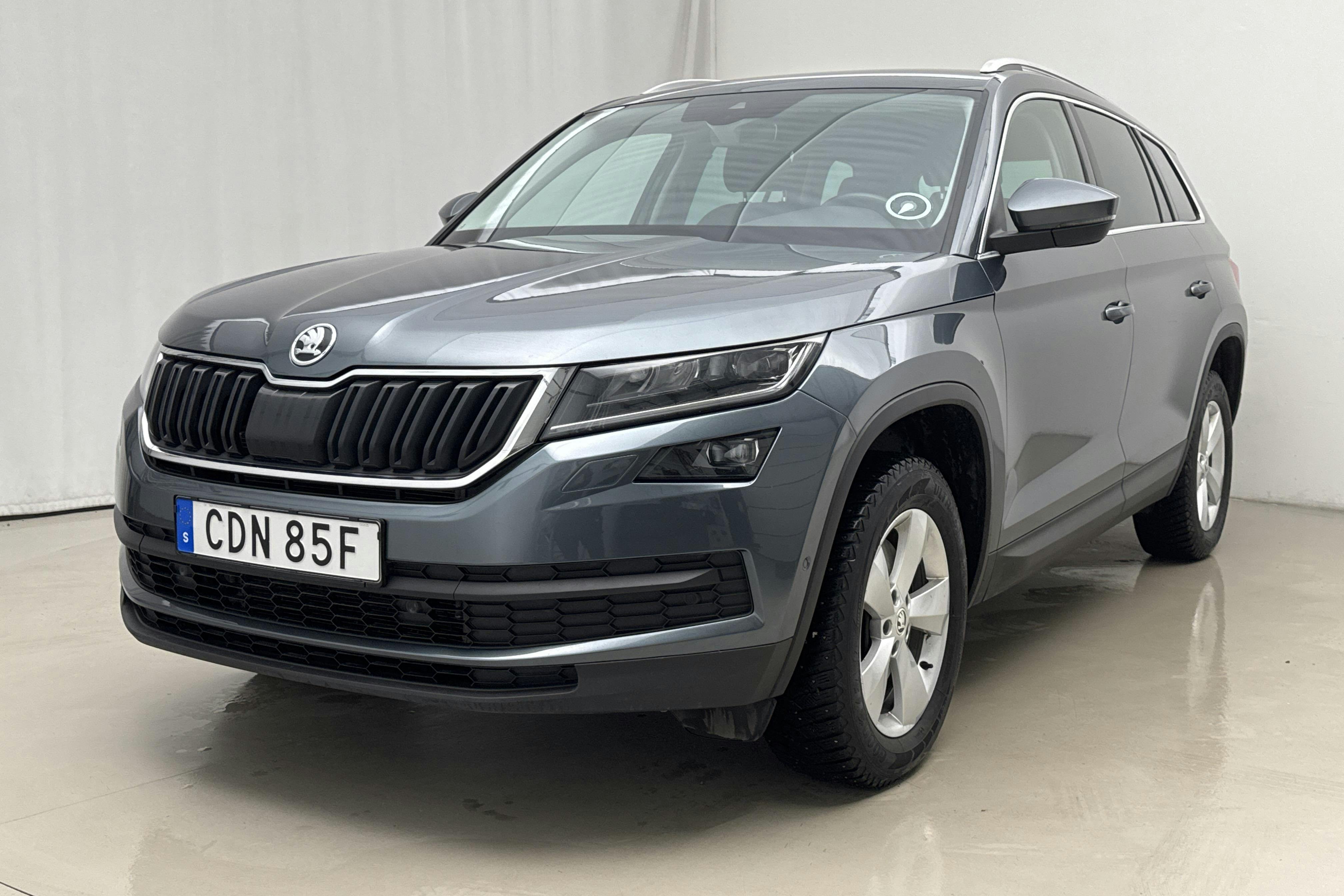 Presentation photo 1 of 19: Skoda Kodiaq 2.0 TDI 4X4 (190hk) - 144 690 km - Automatic - gray - 2019