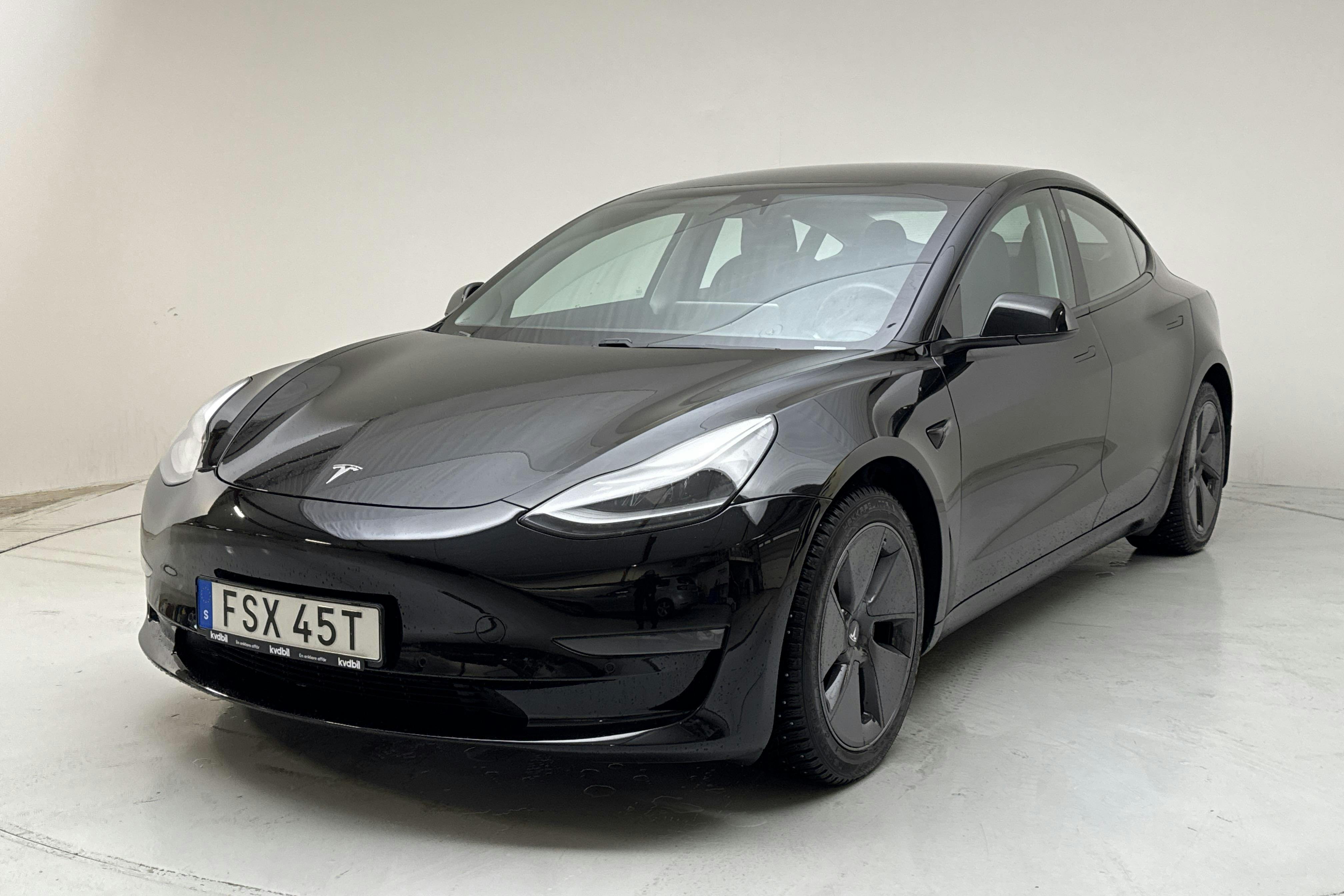 Presentation photo 1 of 21: Tesla Model 3 Long Range Dual Motor AWD - 77 760 km - Automatic - black - 2021