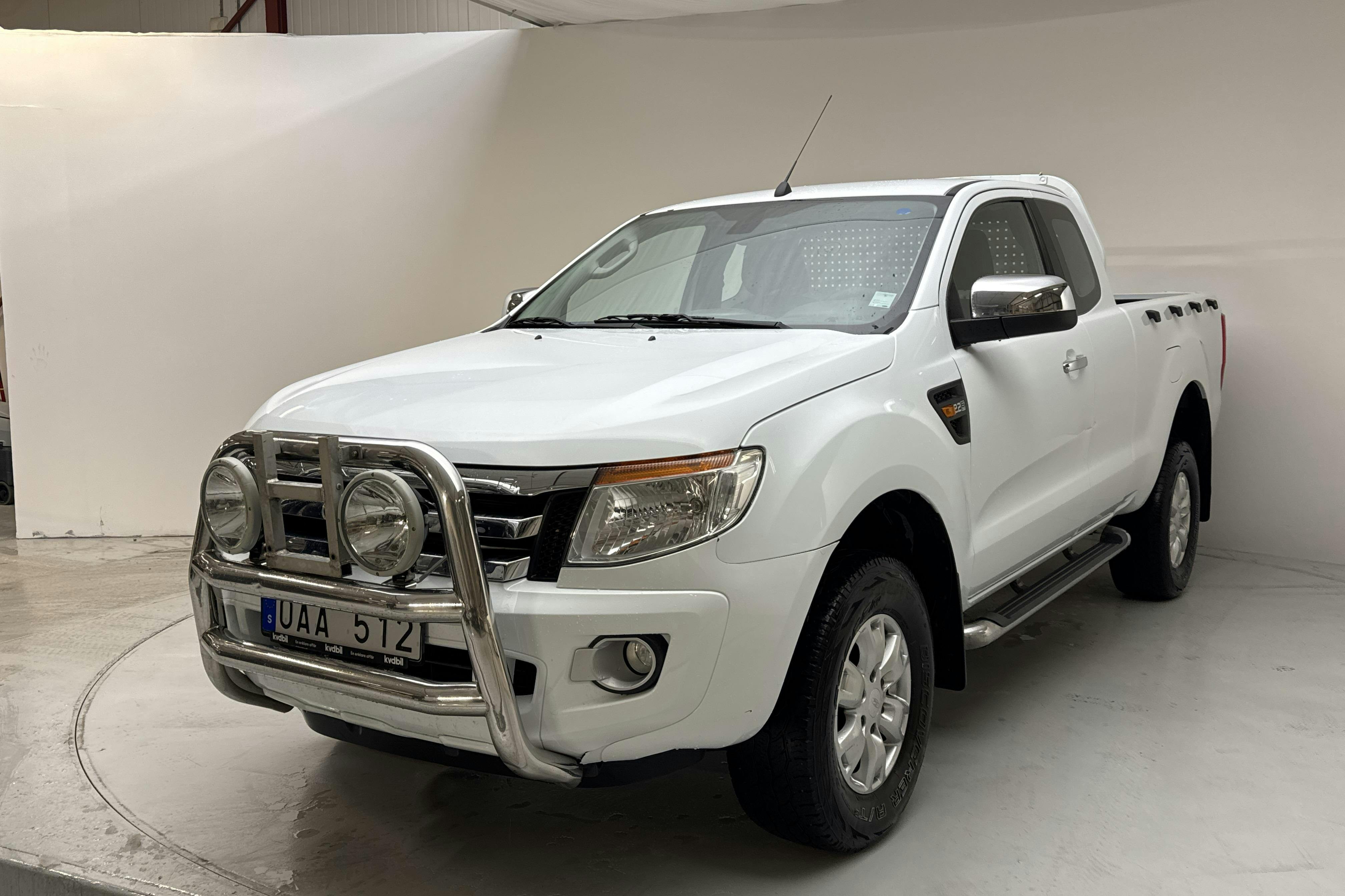 Presentation photo 1 of 14: Ford Ranger 2.2 TDCi 4WD (150hk) - 186 700 km - Automatic - white - 2013