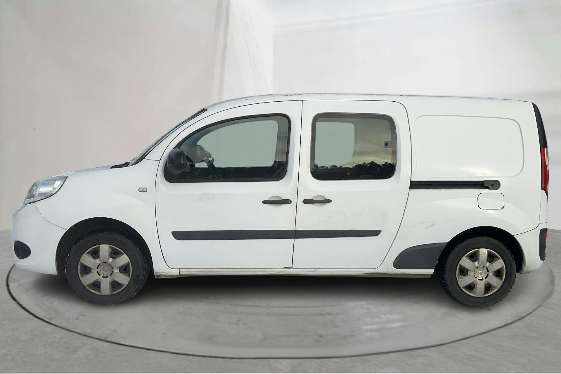 Presentation photo 2 of 12: Renault Kangoo 1.5 dCi Maxi skåp (90hk) - 64 670 km - Manual - white - 2018