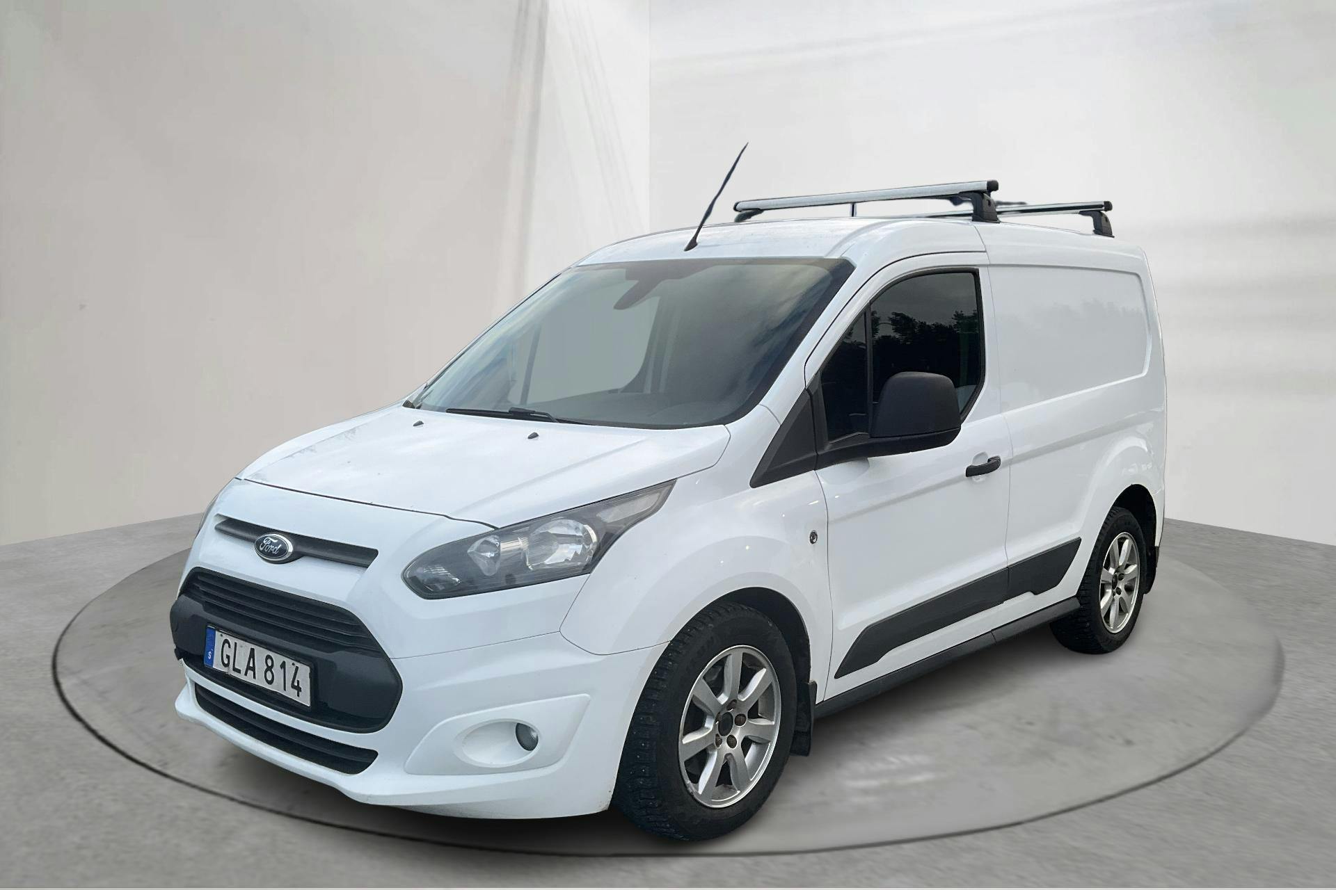 Presentation photo 1 of 13: Ford Transit Connect 1.6 TDCi (95hk) - 189 940 km - Manual - white - 2014