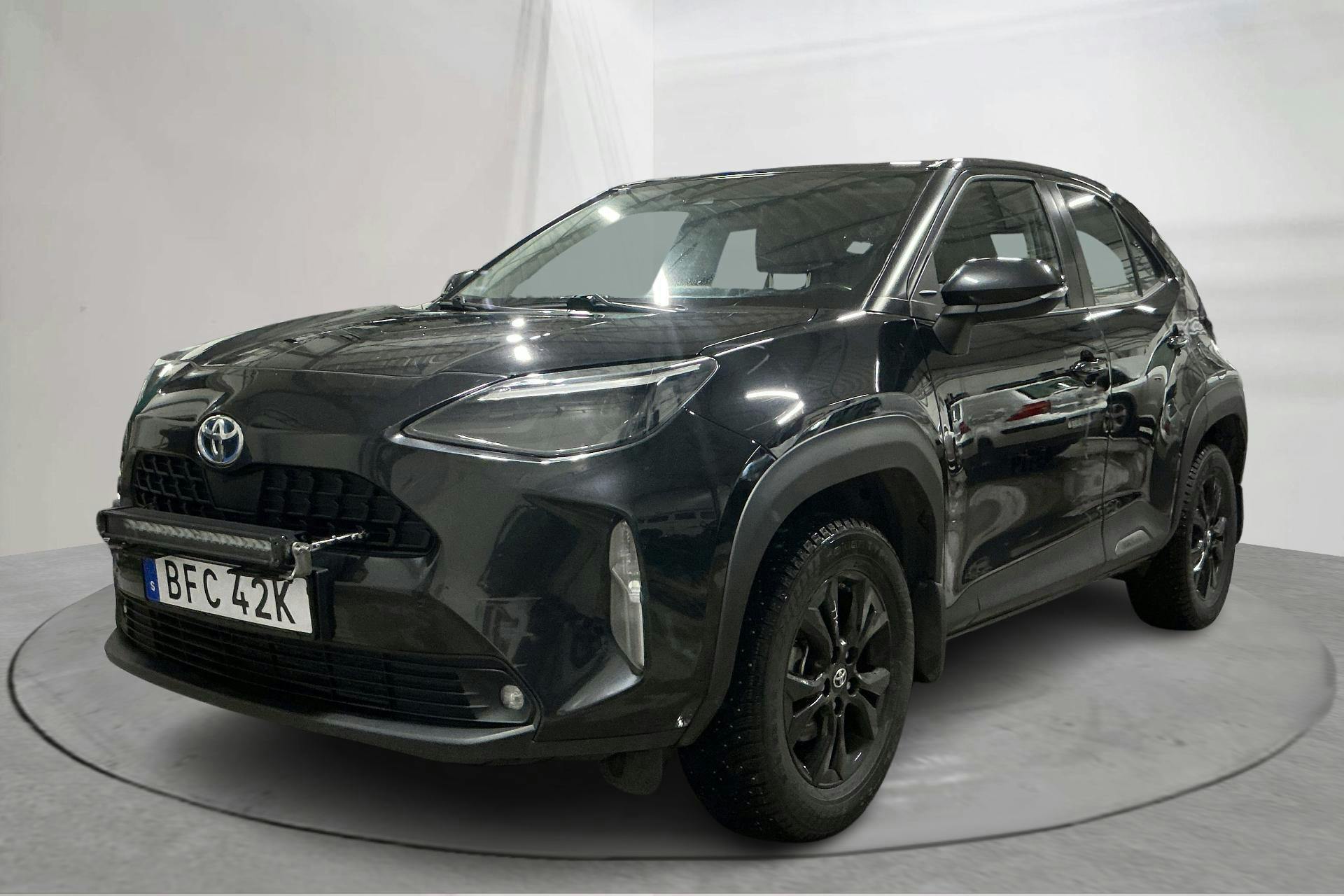 Presentation photo 1 of 15: Toyota Yaris Cross 1.5 Hybrid (116hk) - 136 610 km - Automatic - black - 2022