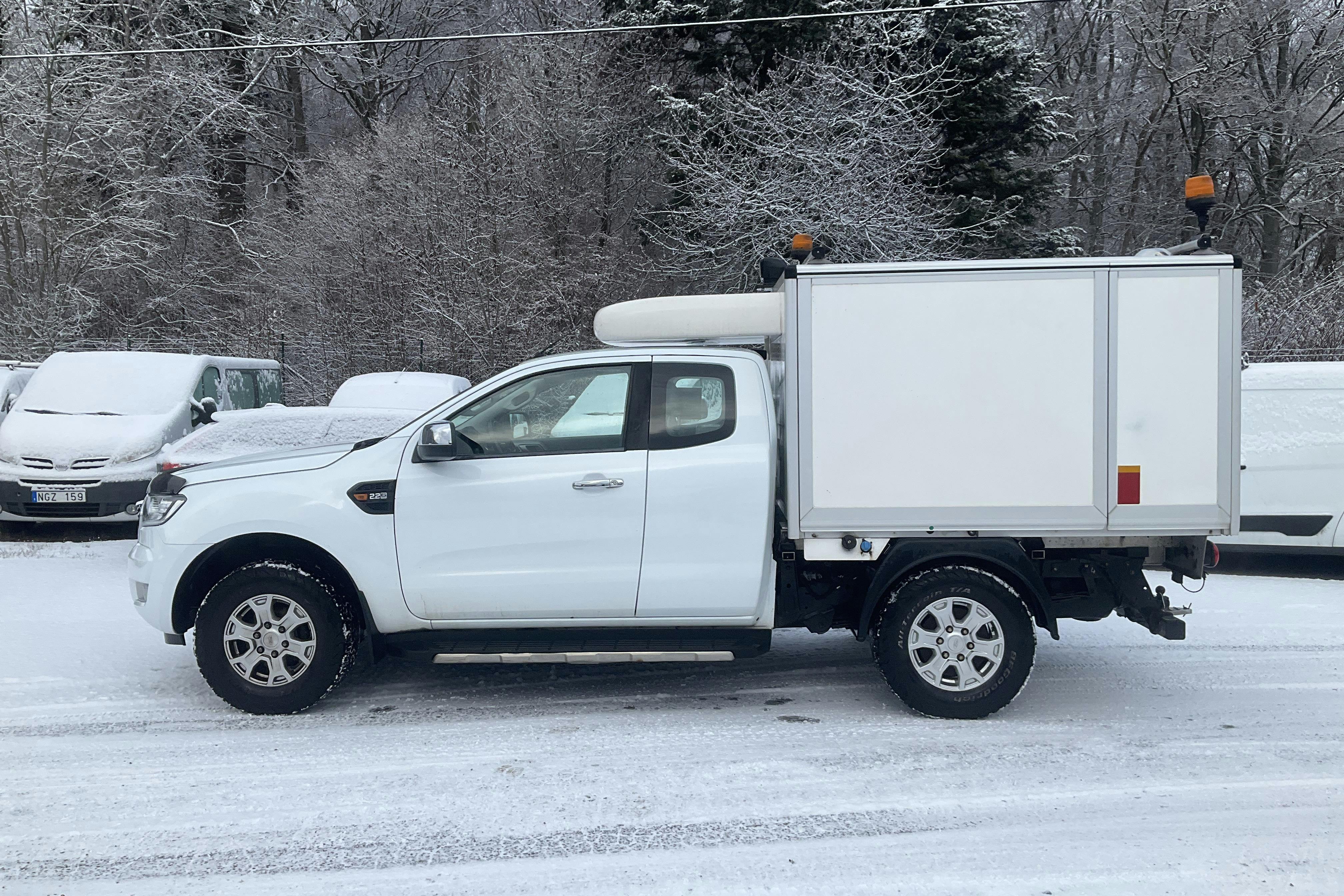 Presentation photo 2 of 12: Ford Ranger 2.2 TDCi 4WD (160hk) - 215 800 km - Manual - white - 2018