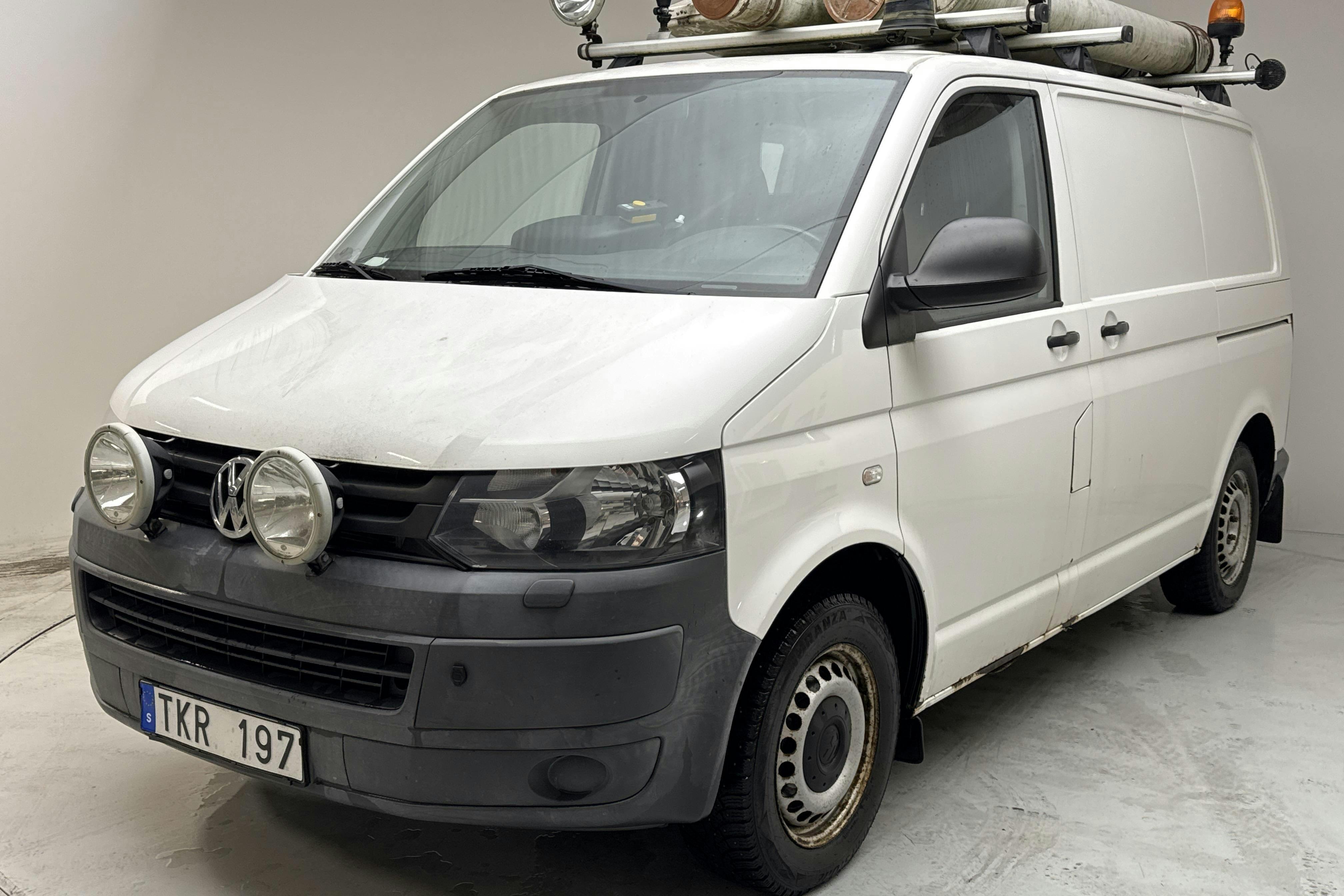 Presentation photo 1 of 11: VW Transporter T5 2.0 TDI 4MOTION (140hk) - 226 900 km - Manual - white - 2013