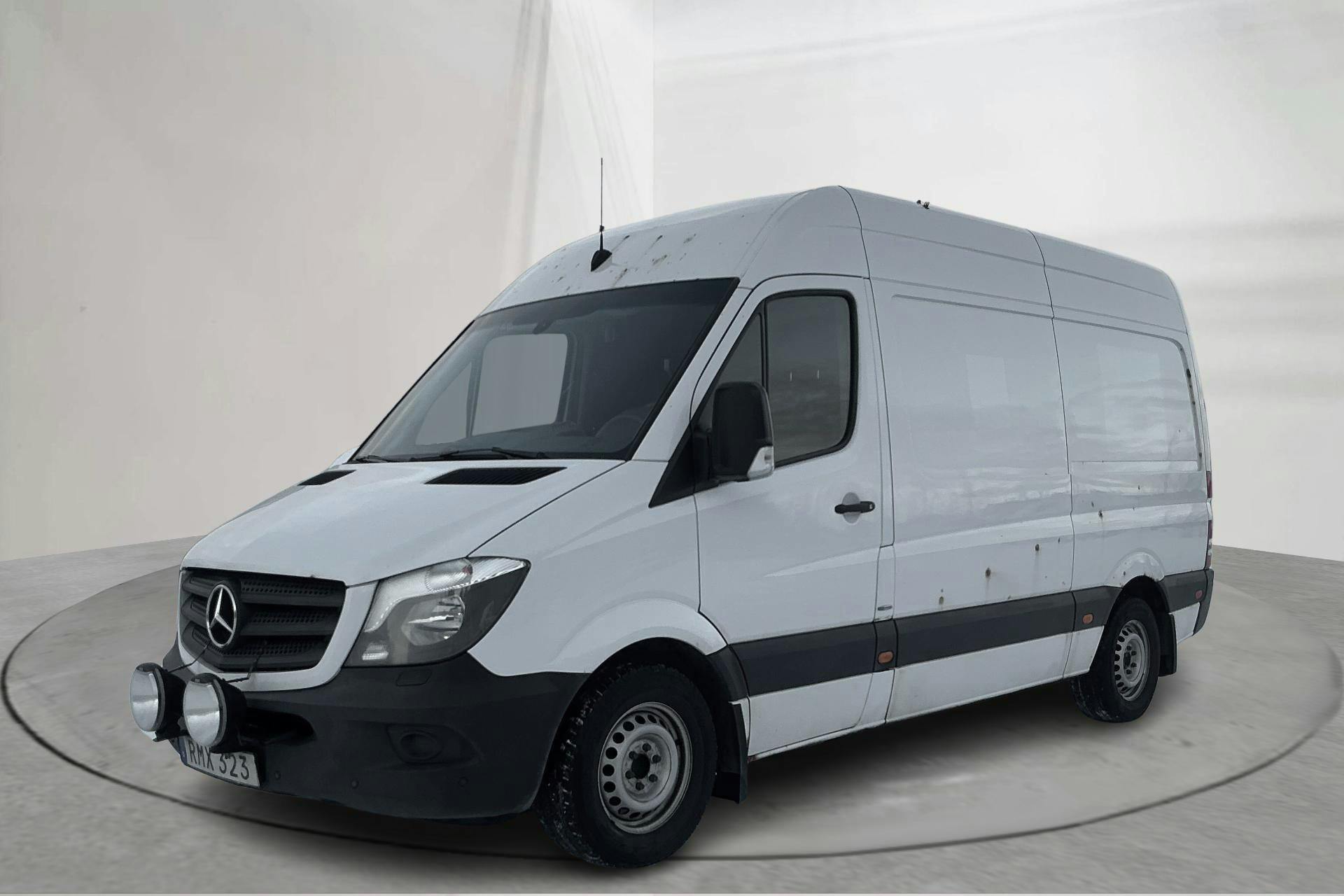 Presentation photo 1 of 15: Mercedes Sprinter 316 CDI (163hk) - 384 170 km - Automatic - white - 2017