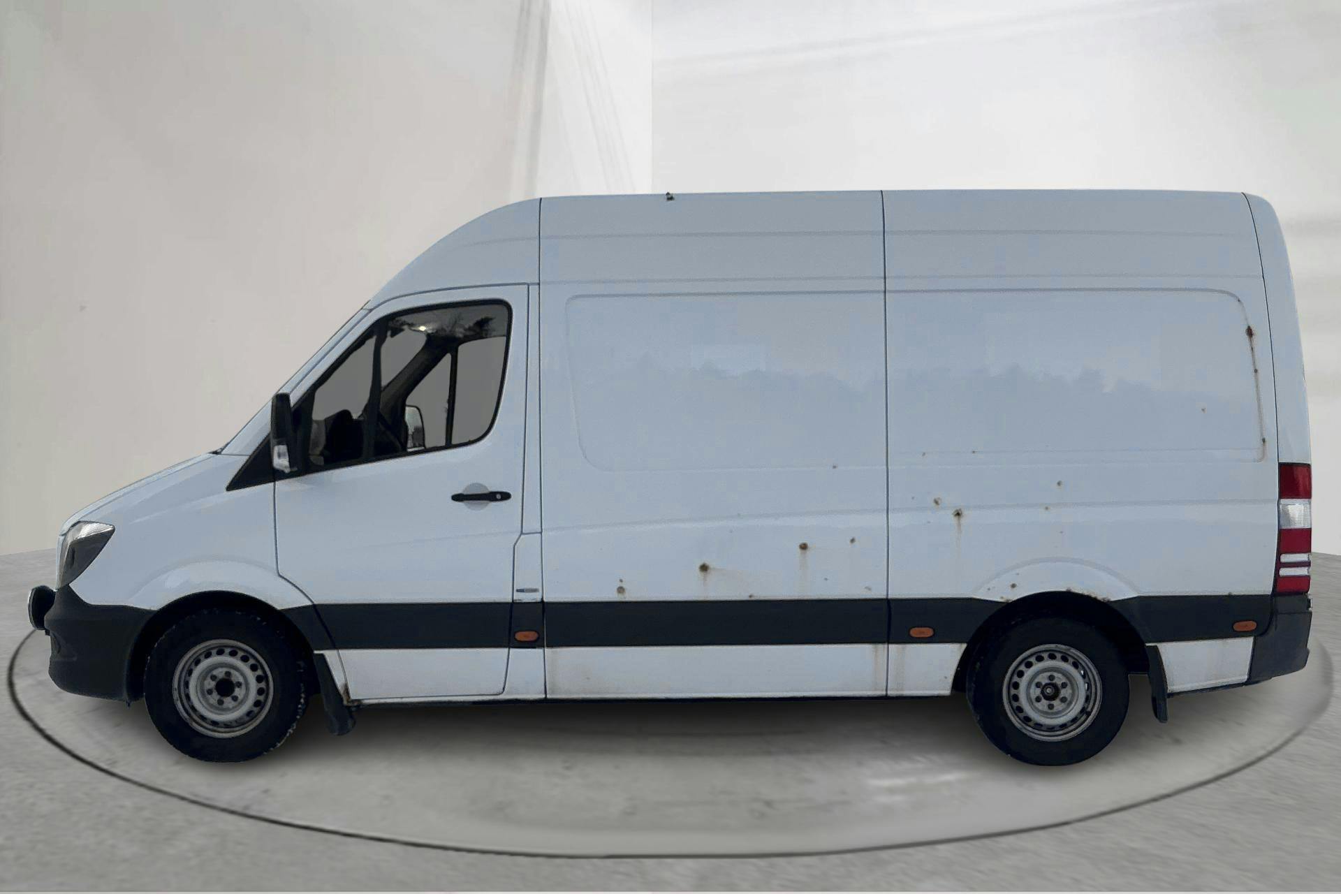 Presentation photo 2 of 15: Mercedes Sprinter 316 CDI (163hk) - 384 170 km - Automatic - white - 2017