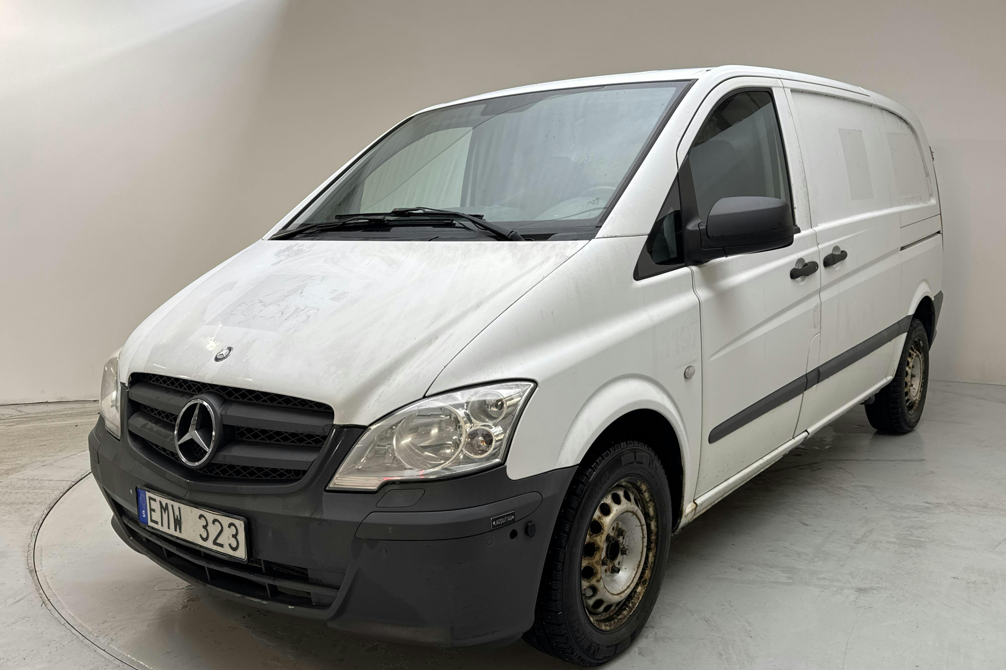 Presentation photo 1 of 12: Mercedes Vito 116 CDI W639 (163hk) - 204 060 km - Automatic - white - 2011