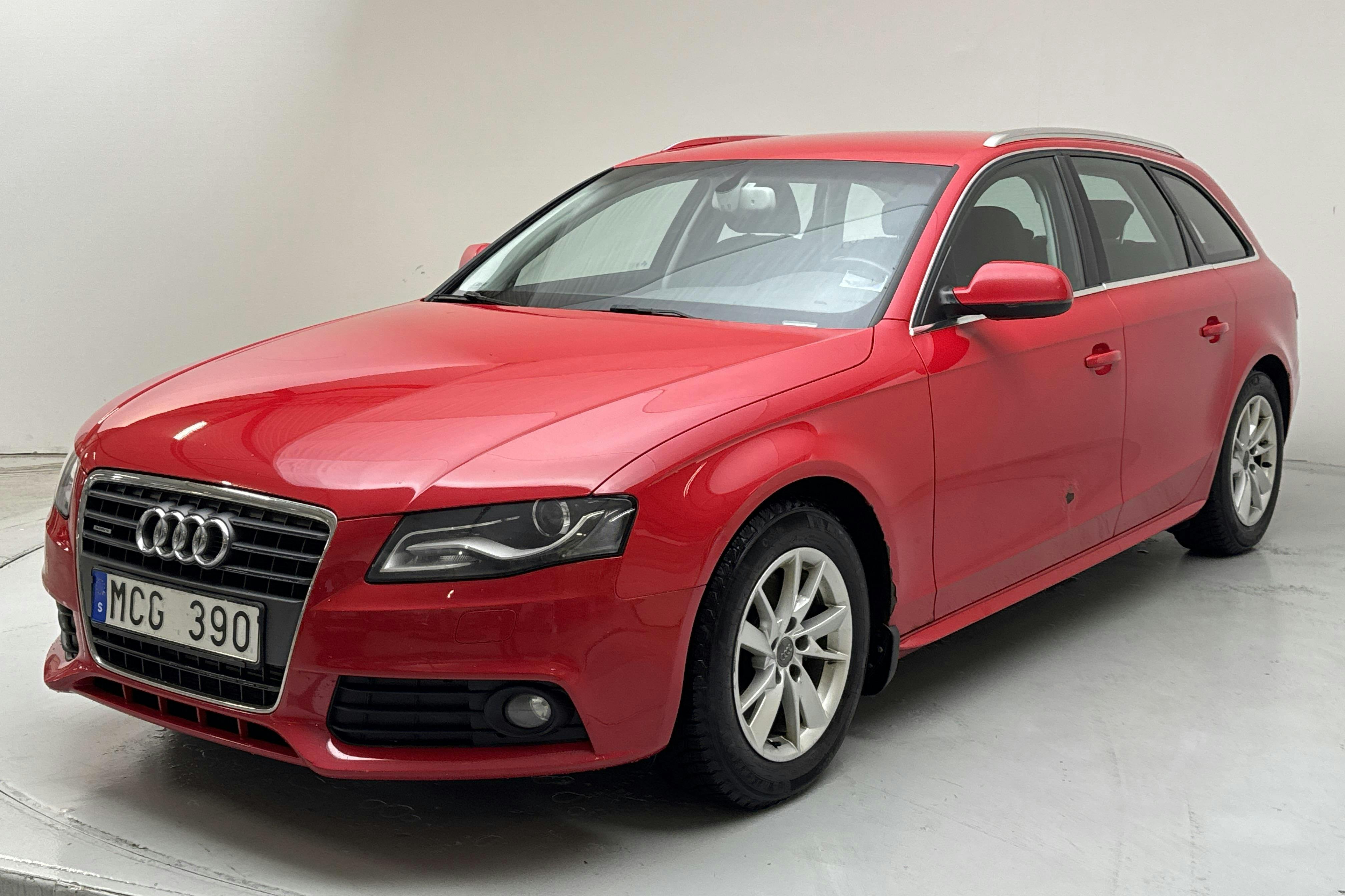 Audi A4 2.0 TDI Avant quattro (170hk) - 219 090 km - Manual - red - 2012