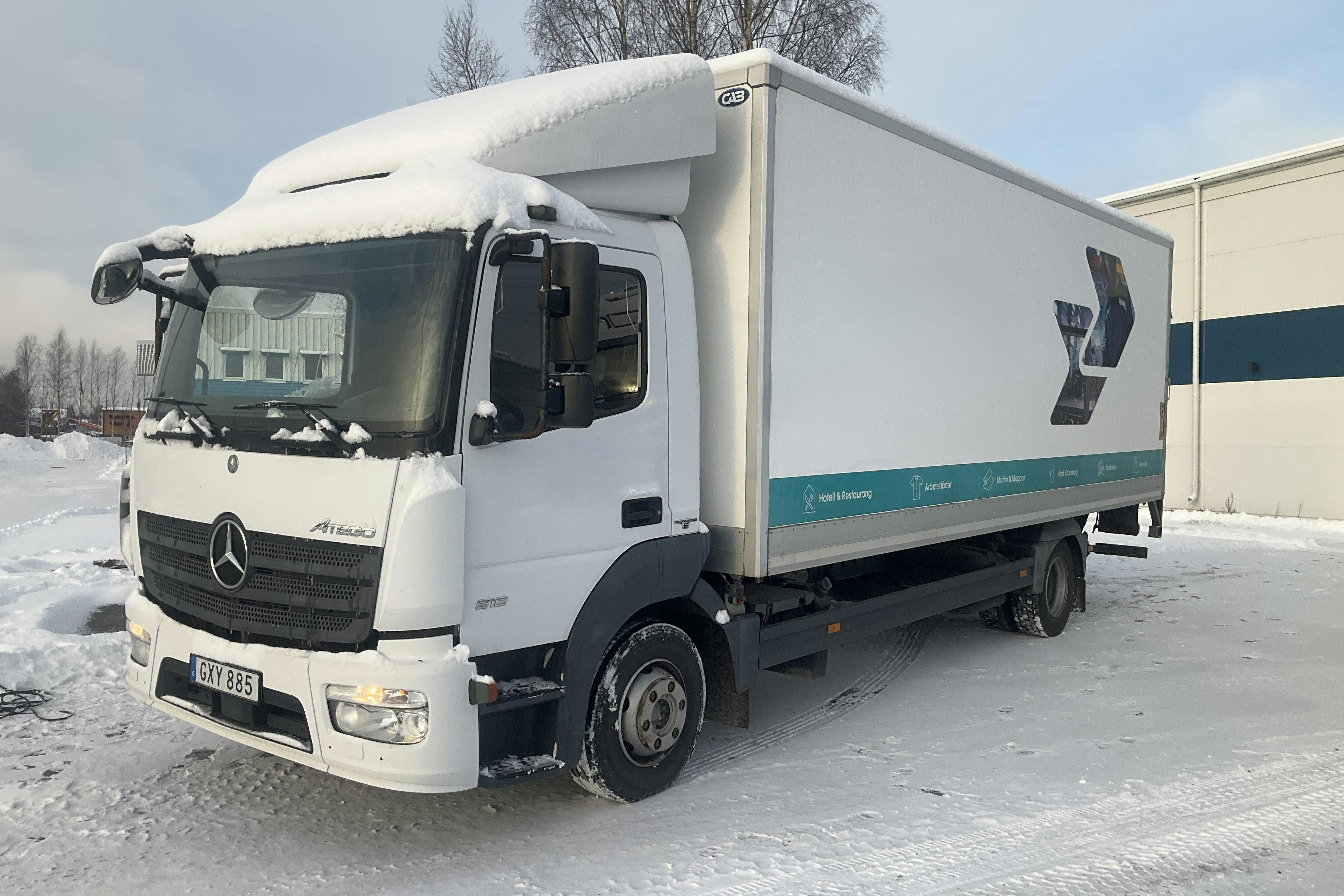 Presentation photo 1 of 47: MERCEDES ATEGO - 275 182 km - Automatic - 2015