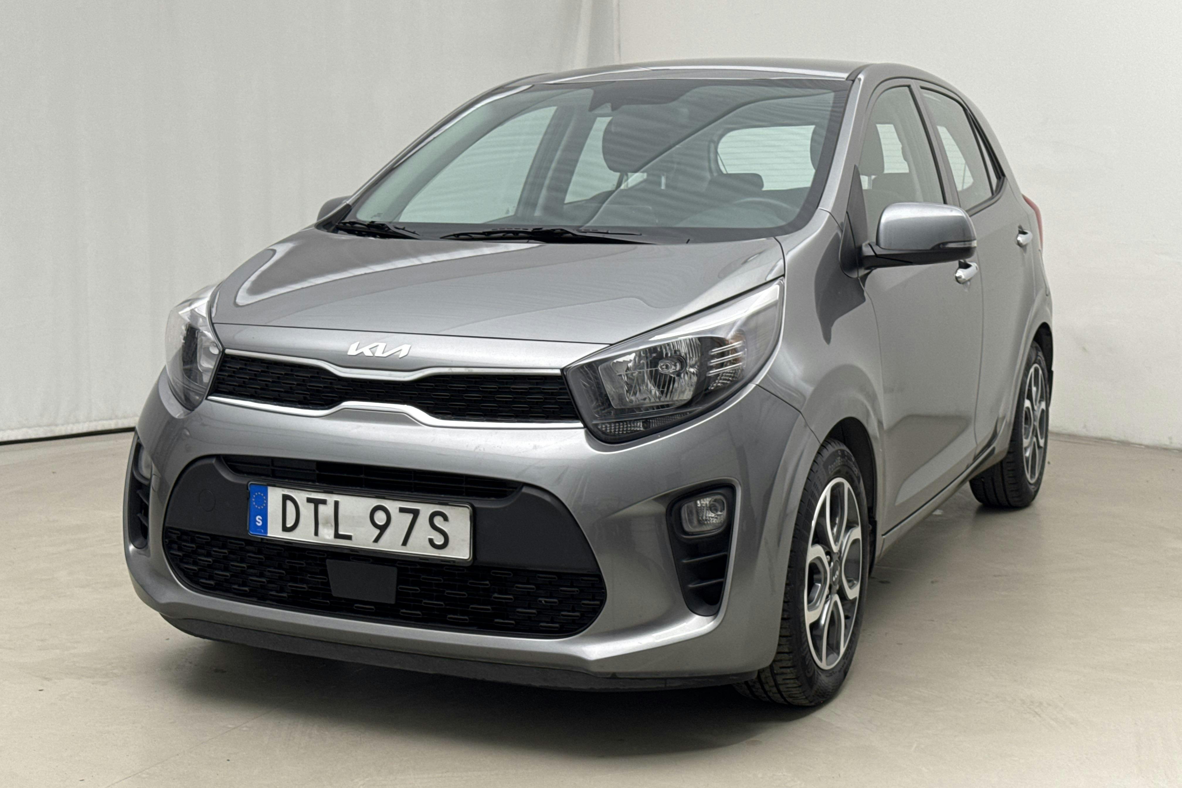 Presentationsfoto 1 av 16: KIA Picanto 1.0 DPI (67hk) - 3 545 mil - Automat - grå - 2023