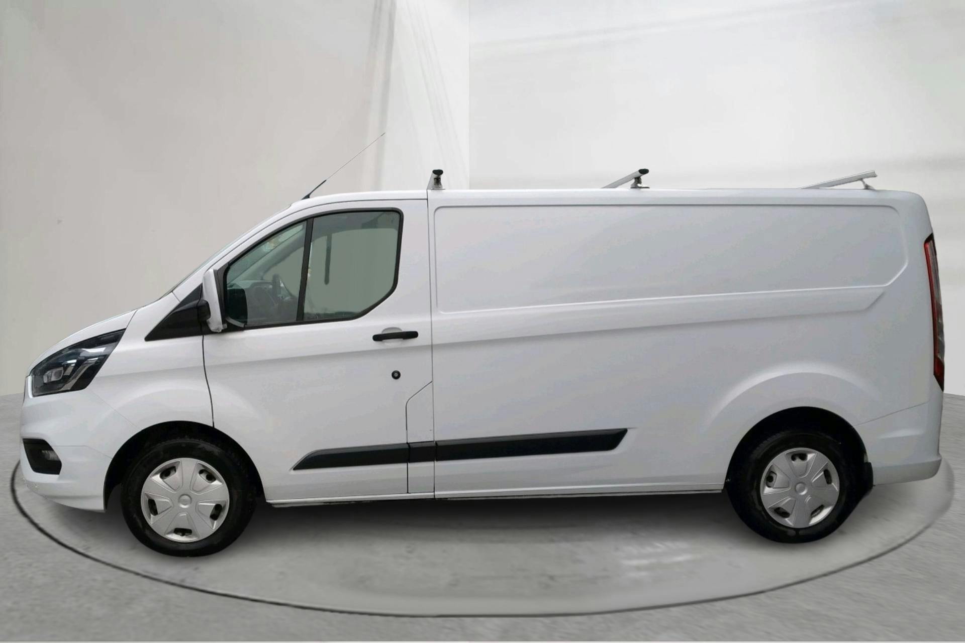 Presentation photo 2 of 15: Ford Transit Custom 300 (170hk) - 204 460 km - Automatic - white - 2018