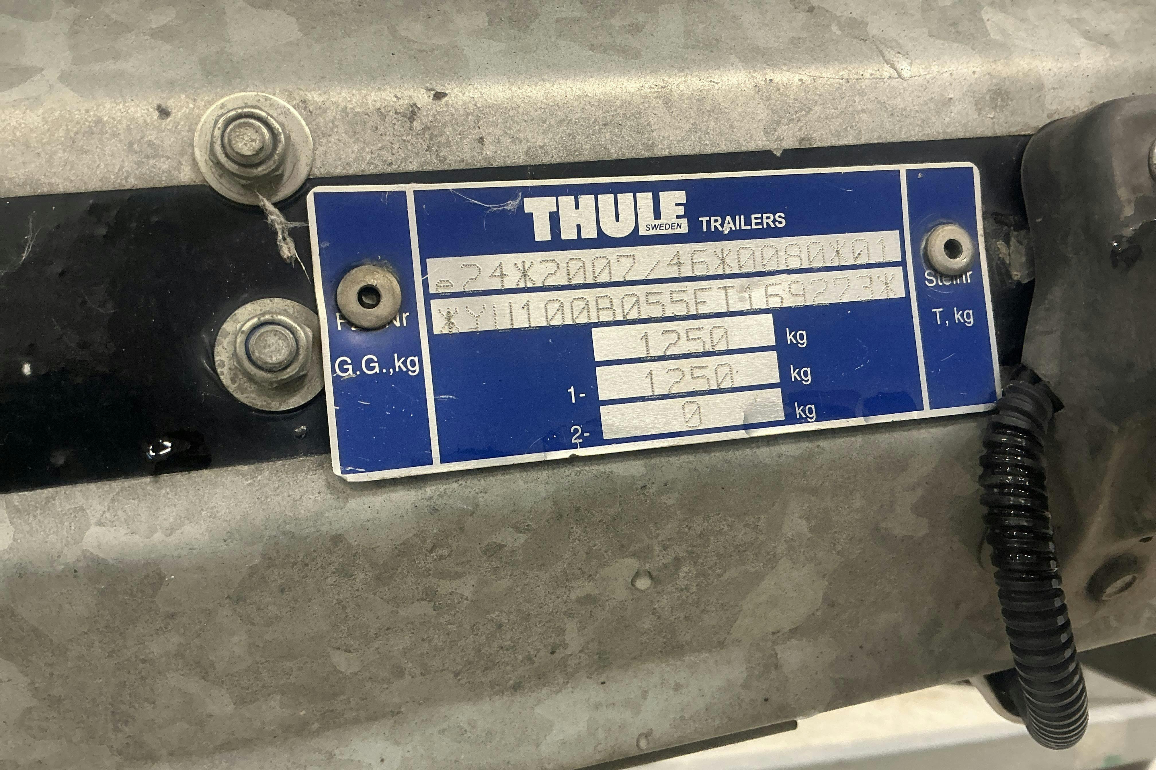 Presentation photo 10 of 10: FOGELSTA BZ1250 Släpvagn med tippfunktion (Rep.Objekt) - 0 km - 2014