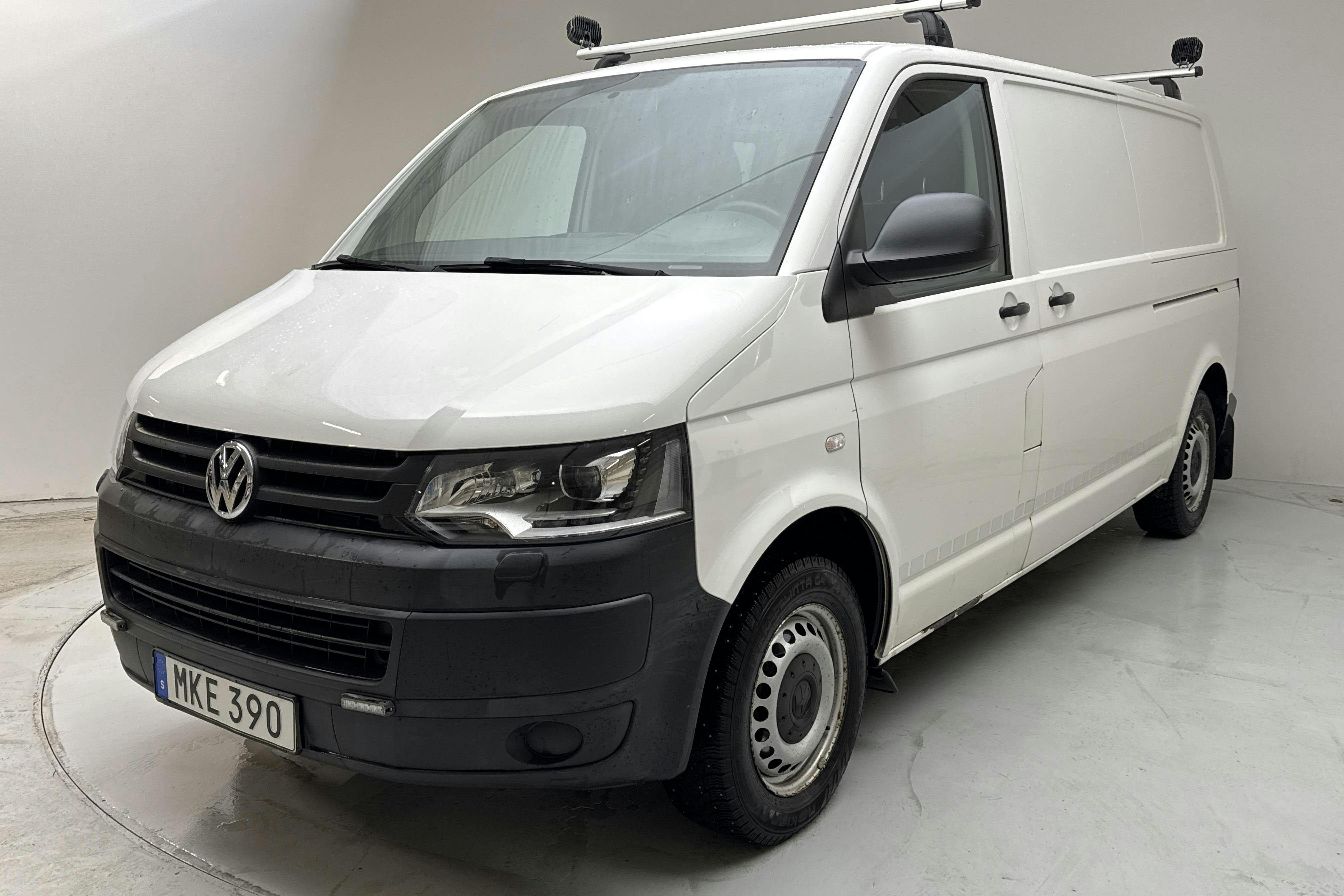Presentation photo 1 of 16: VW Transporter T5 2.0 TDI (140hk) - 132 950 km - Automatic - white - 2014