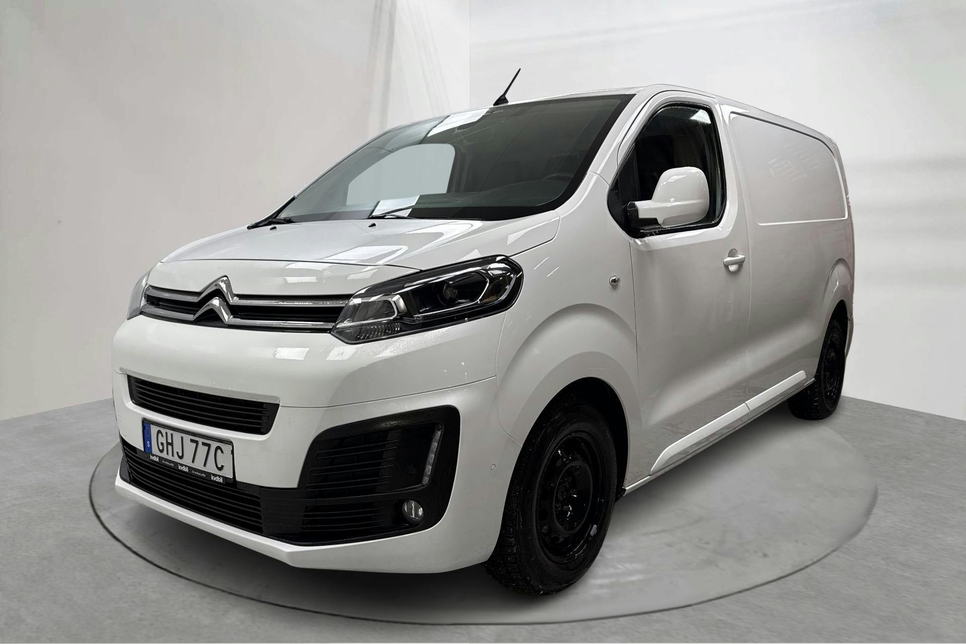 Presentation photo 1 of 15: Citroën Jumpy III 2.0 BlueHDI Skåp (120hk) - 37 420 km - Manual - white - 2019