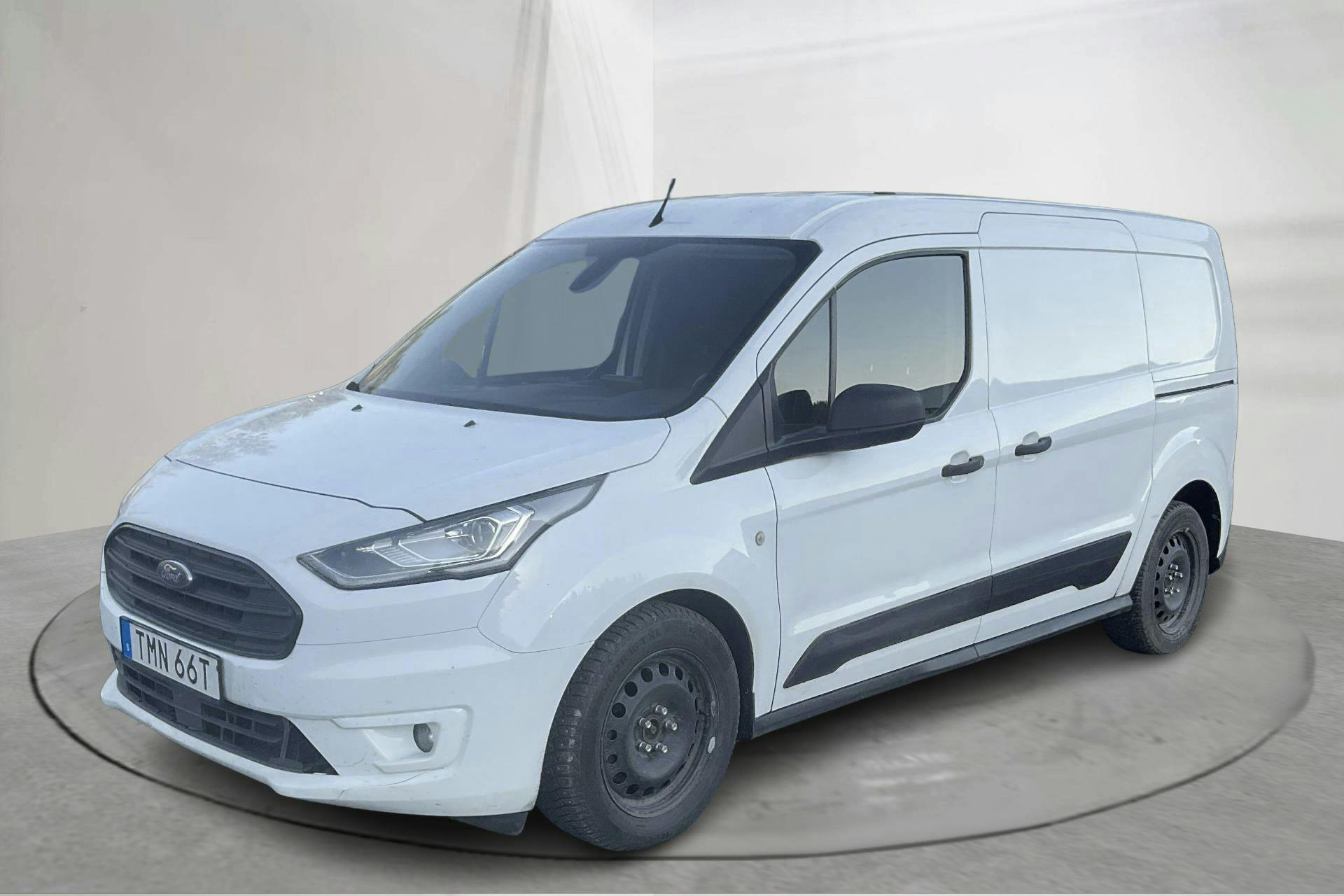 Presentation photo 1 of 14: Ford Transit Connect 1.5 EcoBlue (100hk) - 242 050 km - Automatic - white - 2019