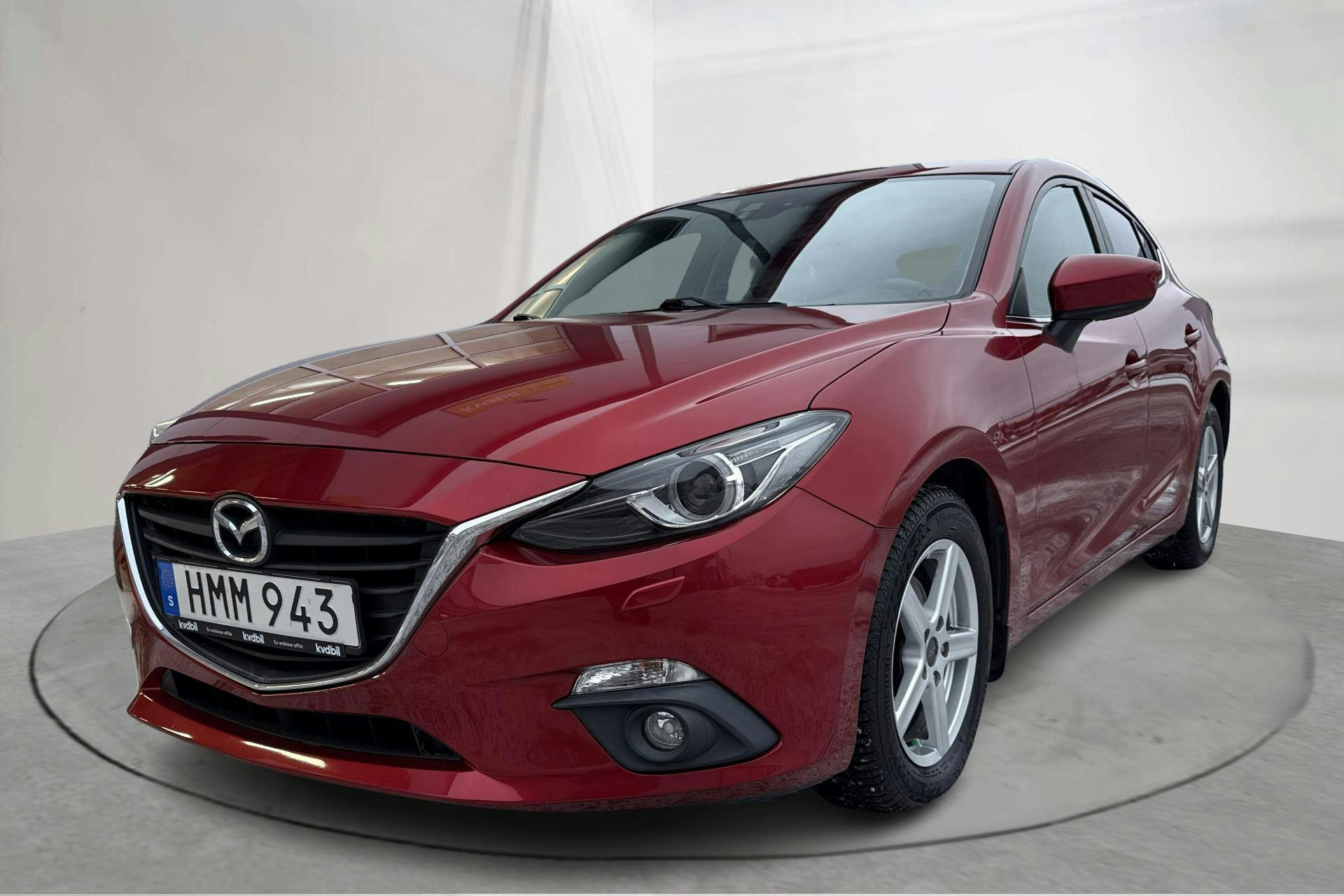 Presentation photo 1 of 15: Mazda 3 2.0 5dr (120hk) - 106 840 km - Automatic - red - 2015