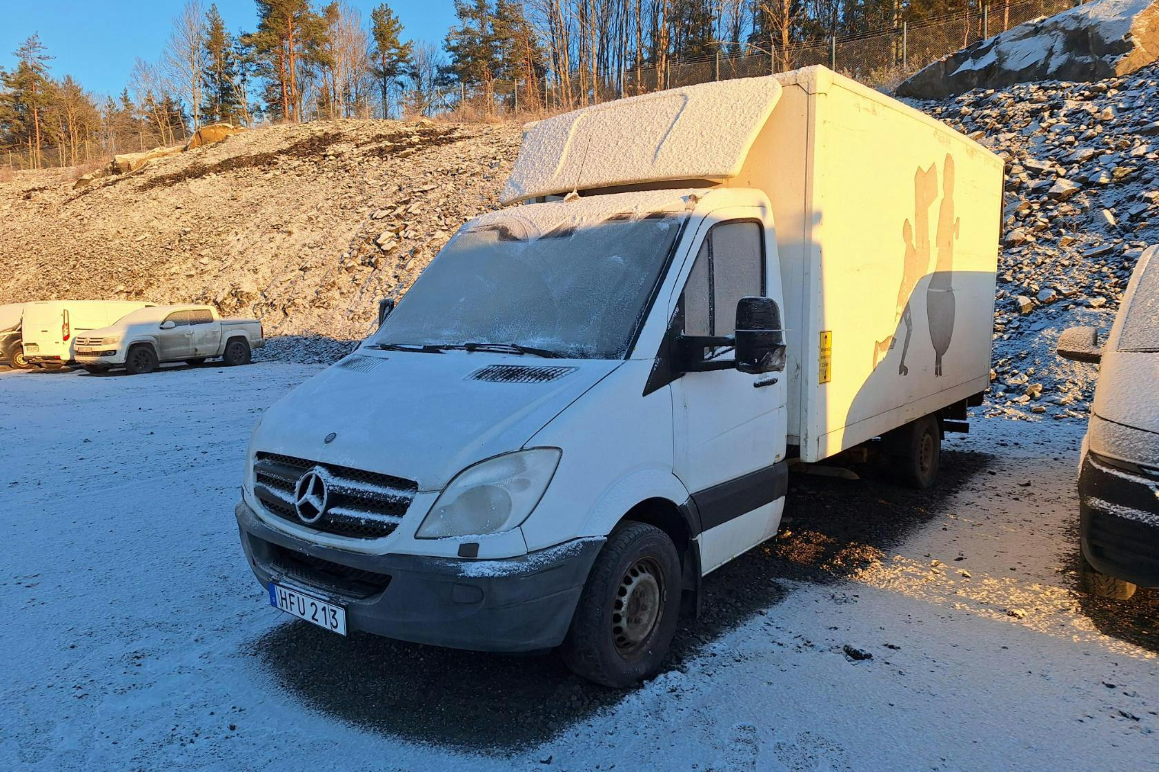 Presentation photo 1 of 11: Mercedes Sprinter 316 CDI Volymskåp (163hk) - 264 970 km - Automatic - white - 2012