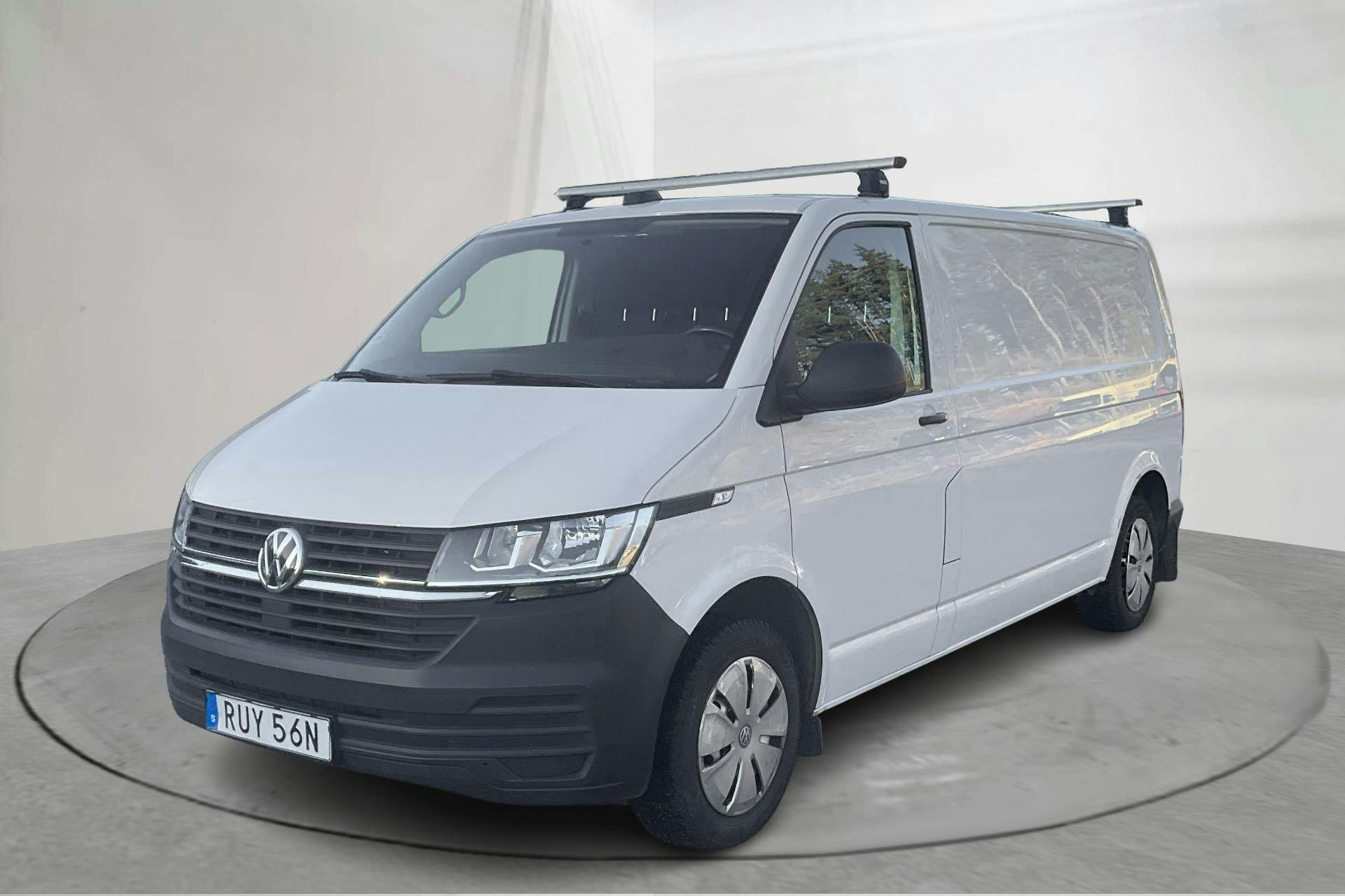 Presentation photo 1 of 15: VW Transporter T6.1 Skåp TDI (150hk) - 54 700 km - Automatic - white - 2023