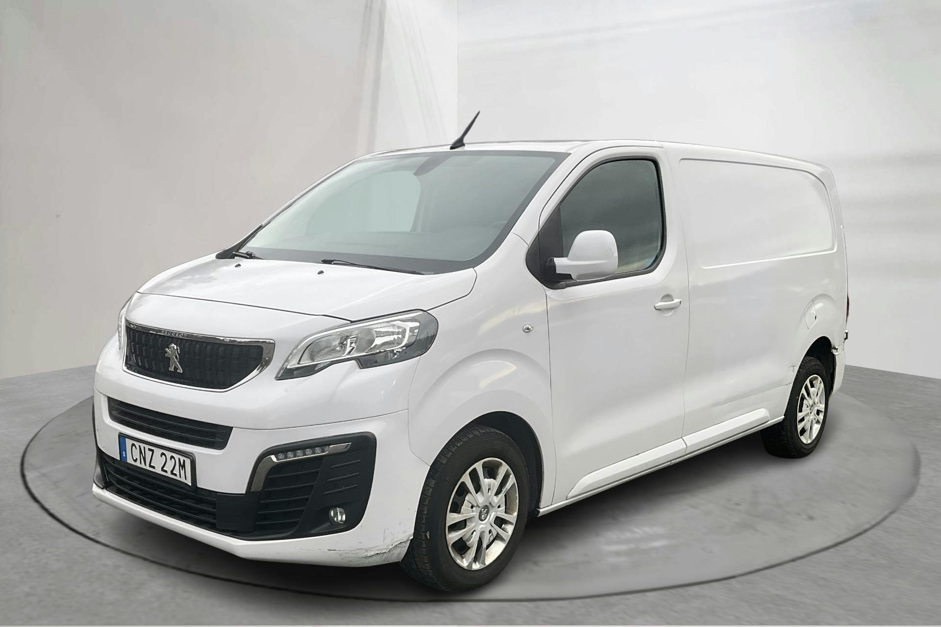 Presentation photo 1 of 14: Peugeot Expert BlueHDi Skåp (122hk) - 142 240 km - Automatic - white - 2020