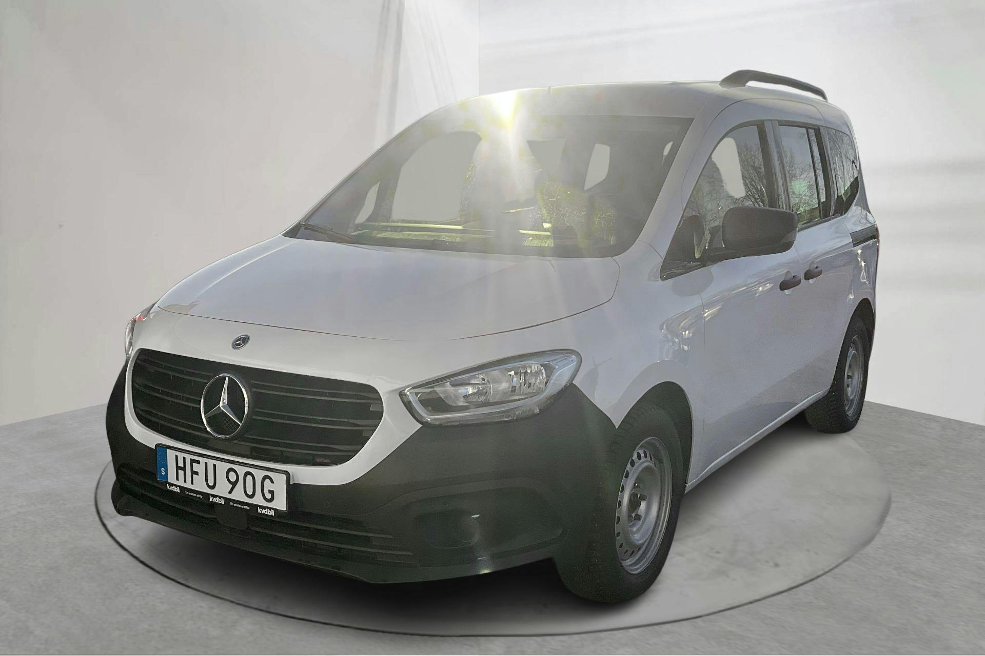 Presentation photo 1 of 16: Mercedes Citan 110 1.5 CDI (95hk) - 117 610 km - Automatic - white - 2023