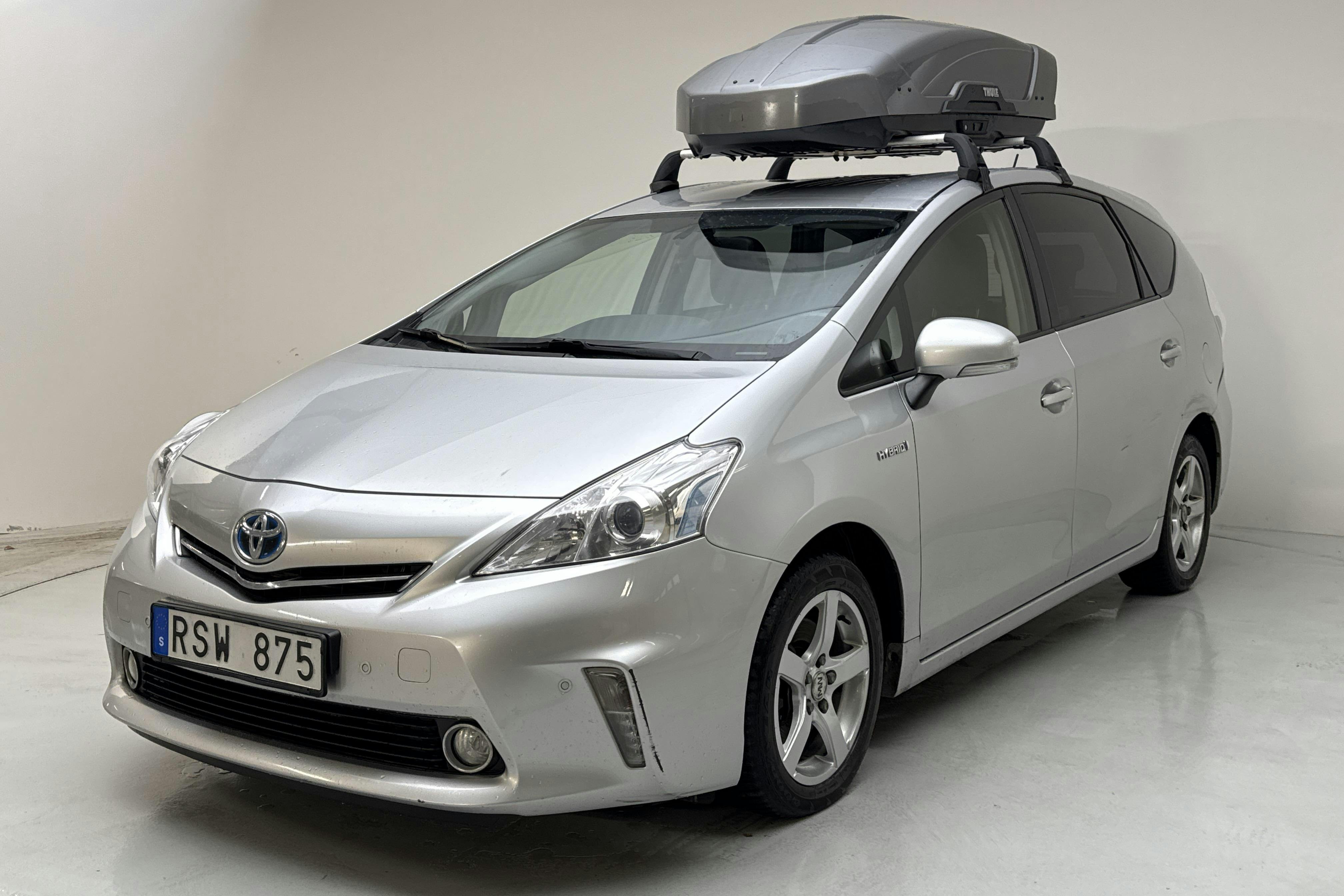 Presentation photo 1 of 14: Toyota Prius+ 1.8 Hybrid (99hk) - 149 900 km - Automatic - orange - 2013