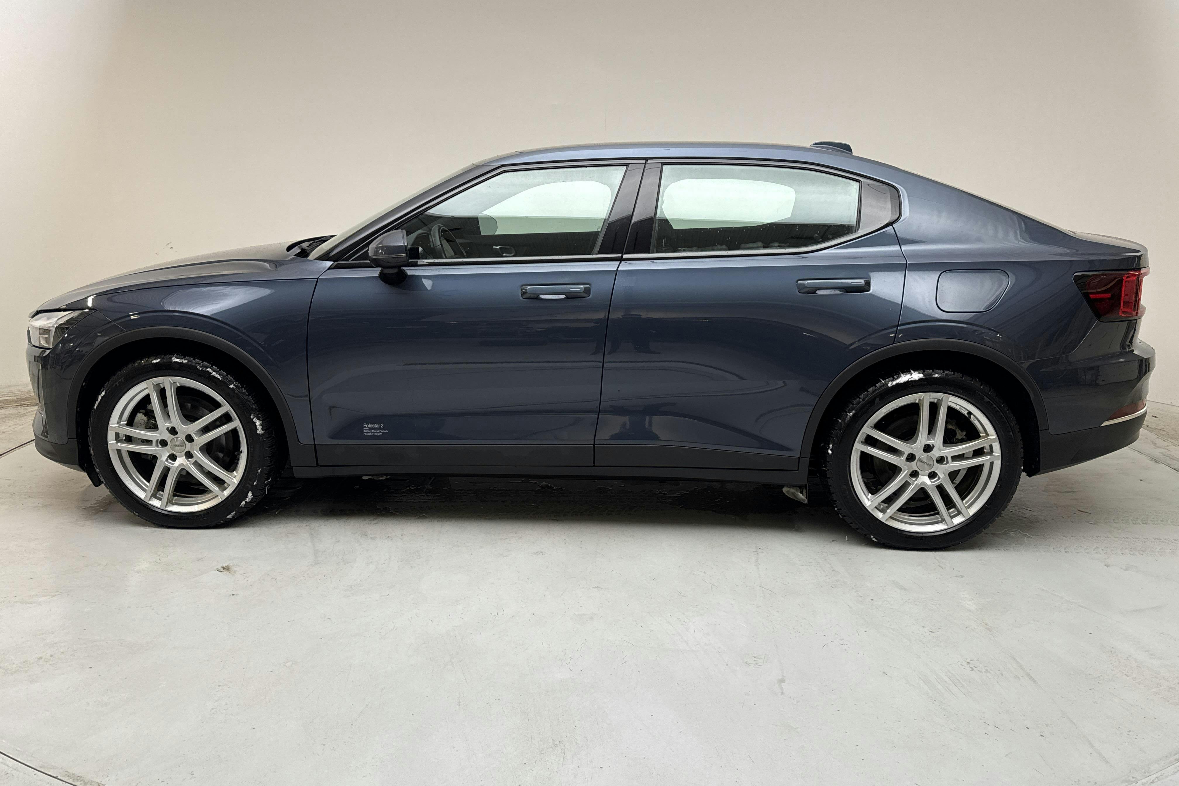 Presentation photo 2 of 17: Polestar 2 Long range Single motor (231hk) - 108 730 km - Automatic - Dark Blue - 2023