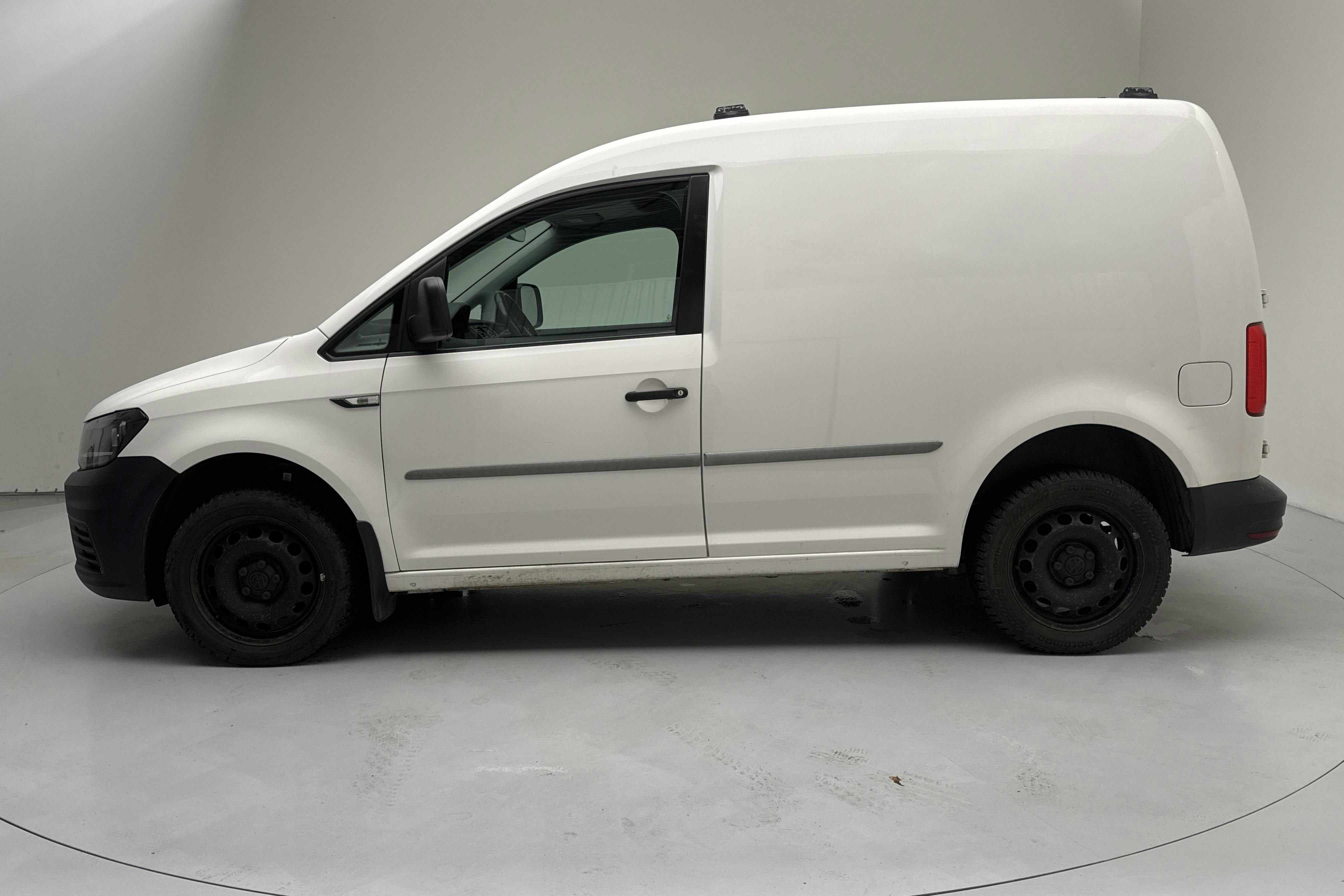Presentation photo 2 of 13: VW Caddy 2.0 TDI Skåp 4MOTION (122hk) - 192 630 km - Manual - white - 2018