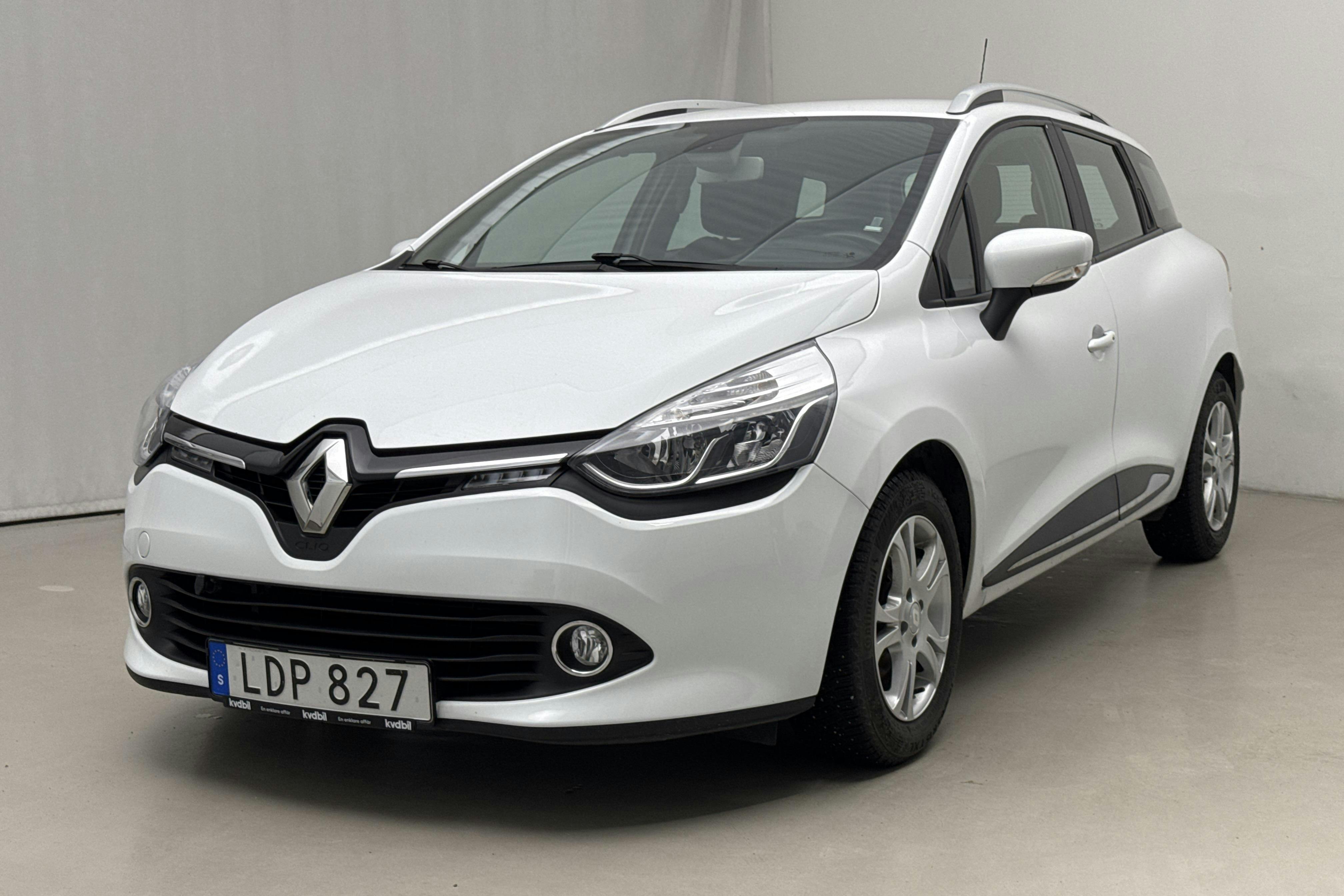 Renault Clio IV 0.9 TCe 90 Sports Tourer (90hk) - 73 230 km - Manual - white - 2016