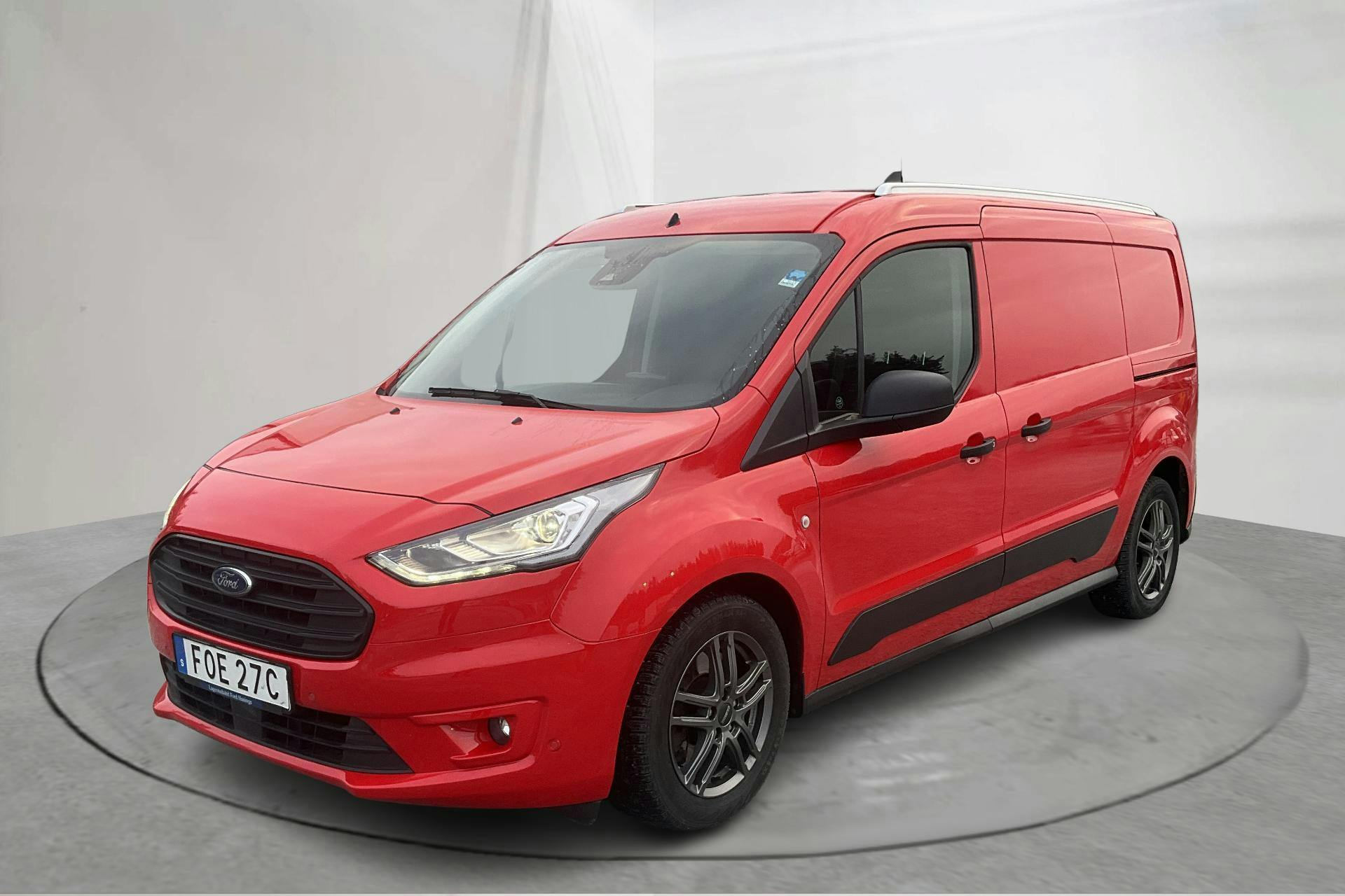 Presentation photo 1 of 15: Ford Transit Connect 1.5 TDCi (120hk) - 113 180 km - Automatic - red - 2021