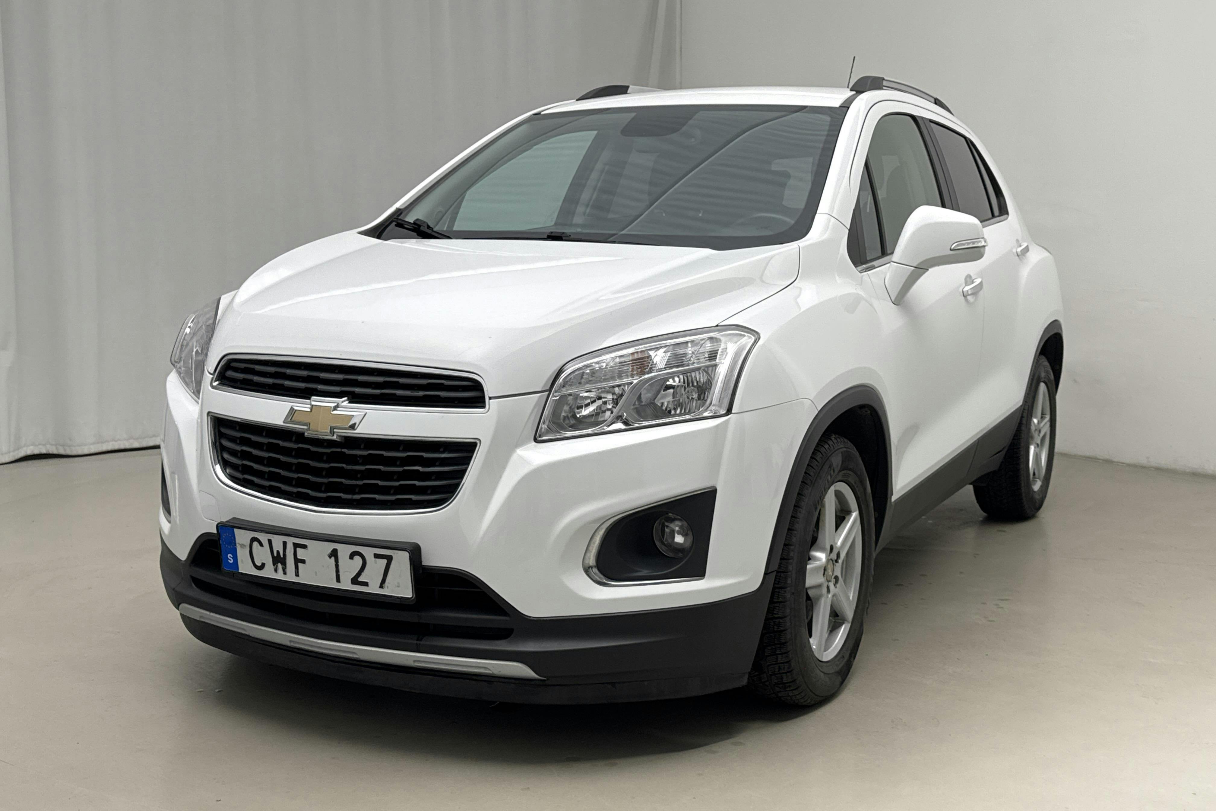 Presentation photo 1 of 17: Chevrolet Trax 1.4 2WD (140hk) - 79 200 km - Automatic - white - 2014